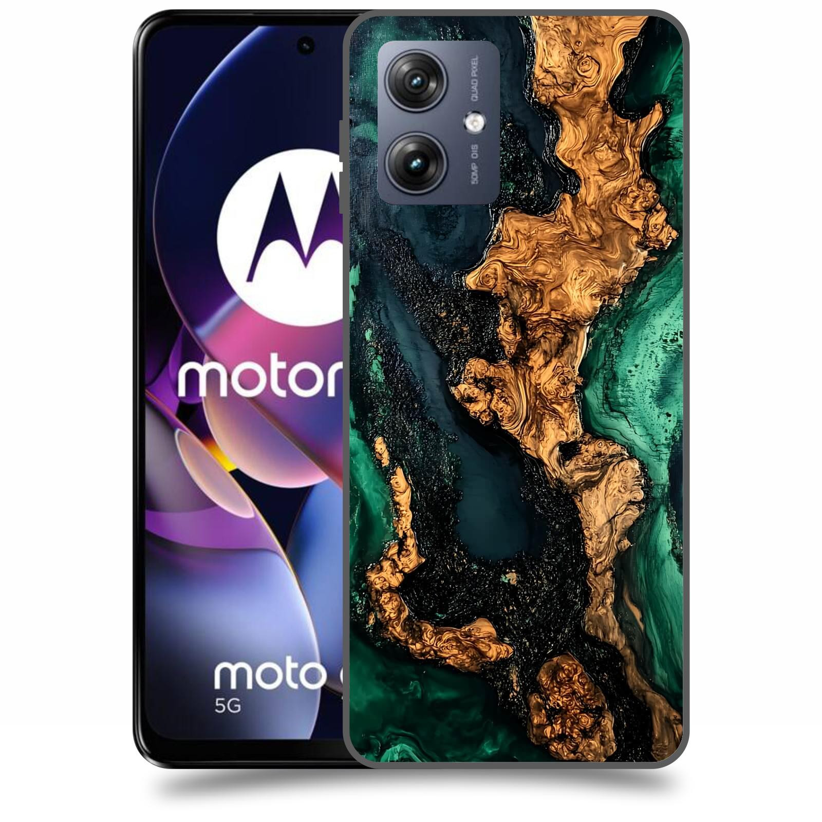 ACOVER Kryt na mobil Motorola Moto G54 5G - Forest Wood II