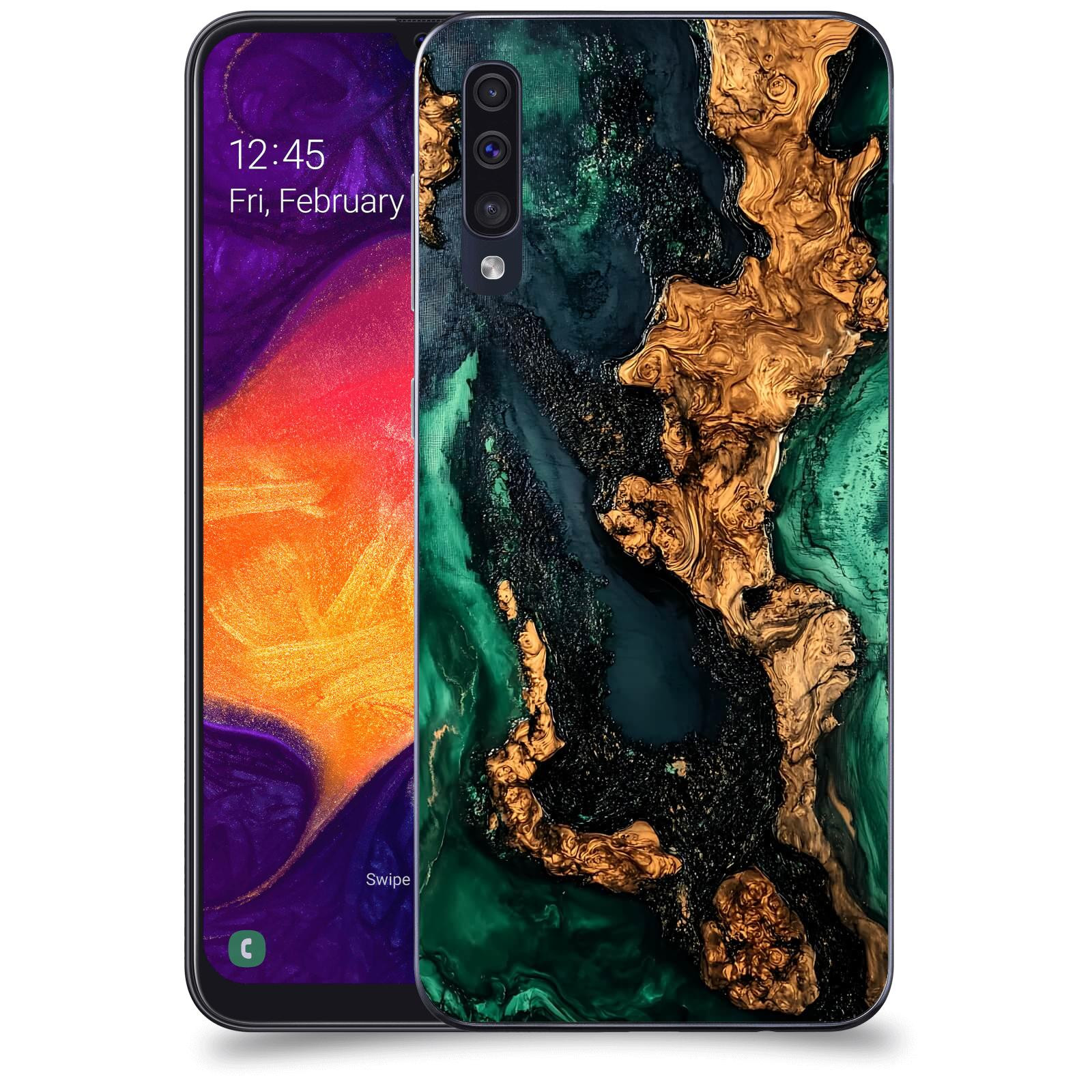ACOVER Kryt na mobil Samsung Galaxy A50 A505F - Forest Wood II