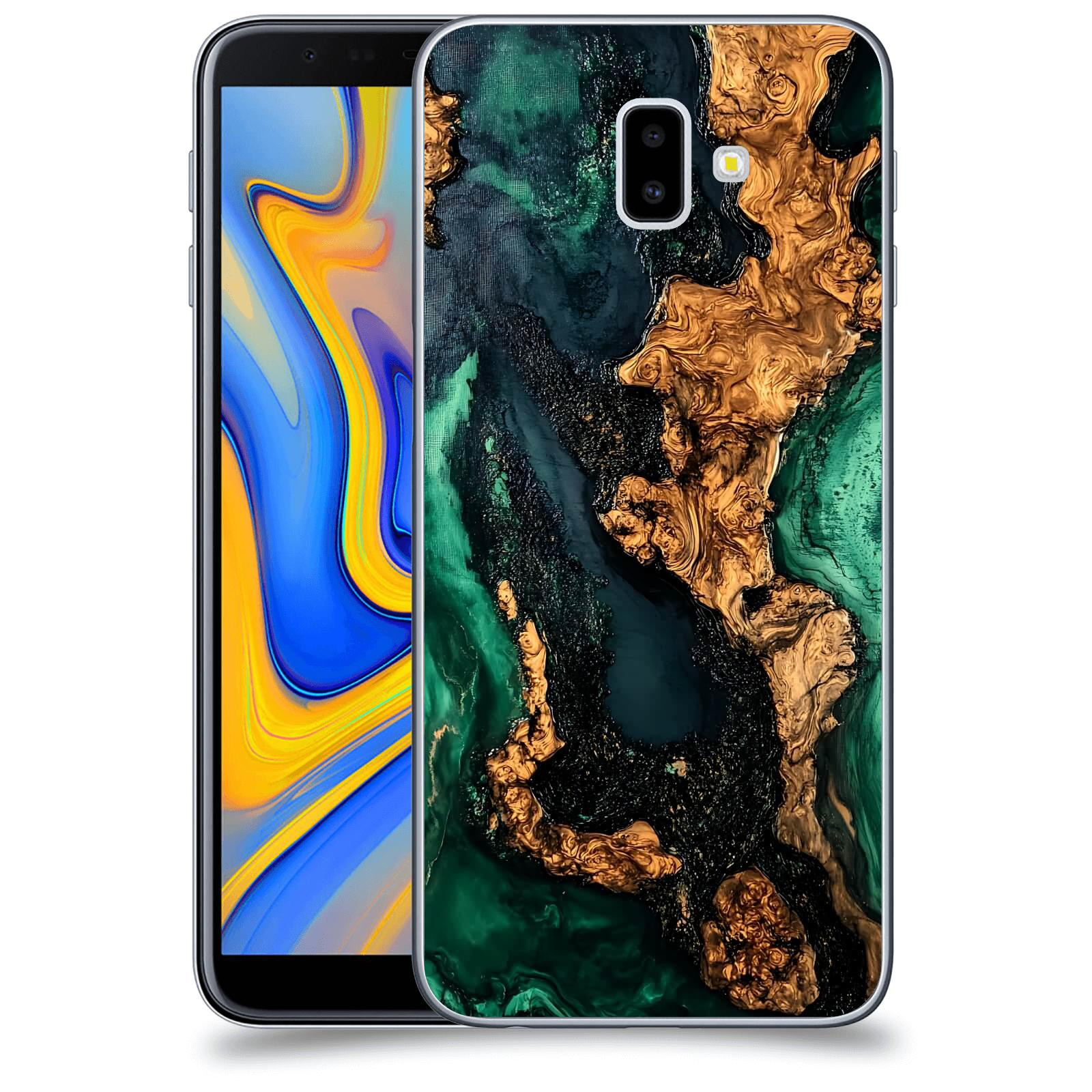 ACOVER Kryt na mobil Samsung Galaxy J6+ J610F - Forest Wood II