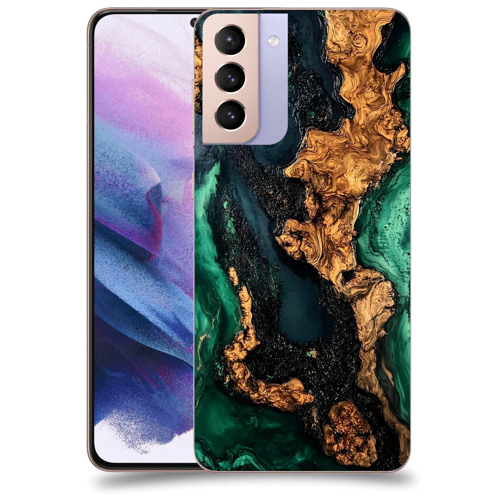 ACOVER Kryt na mobil Samsung Galaxy S21+ G996F - Forest Wood II