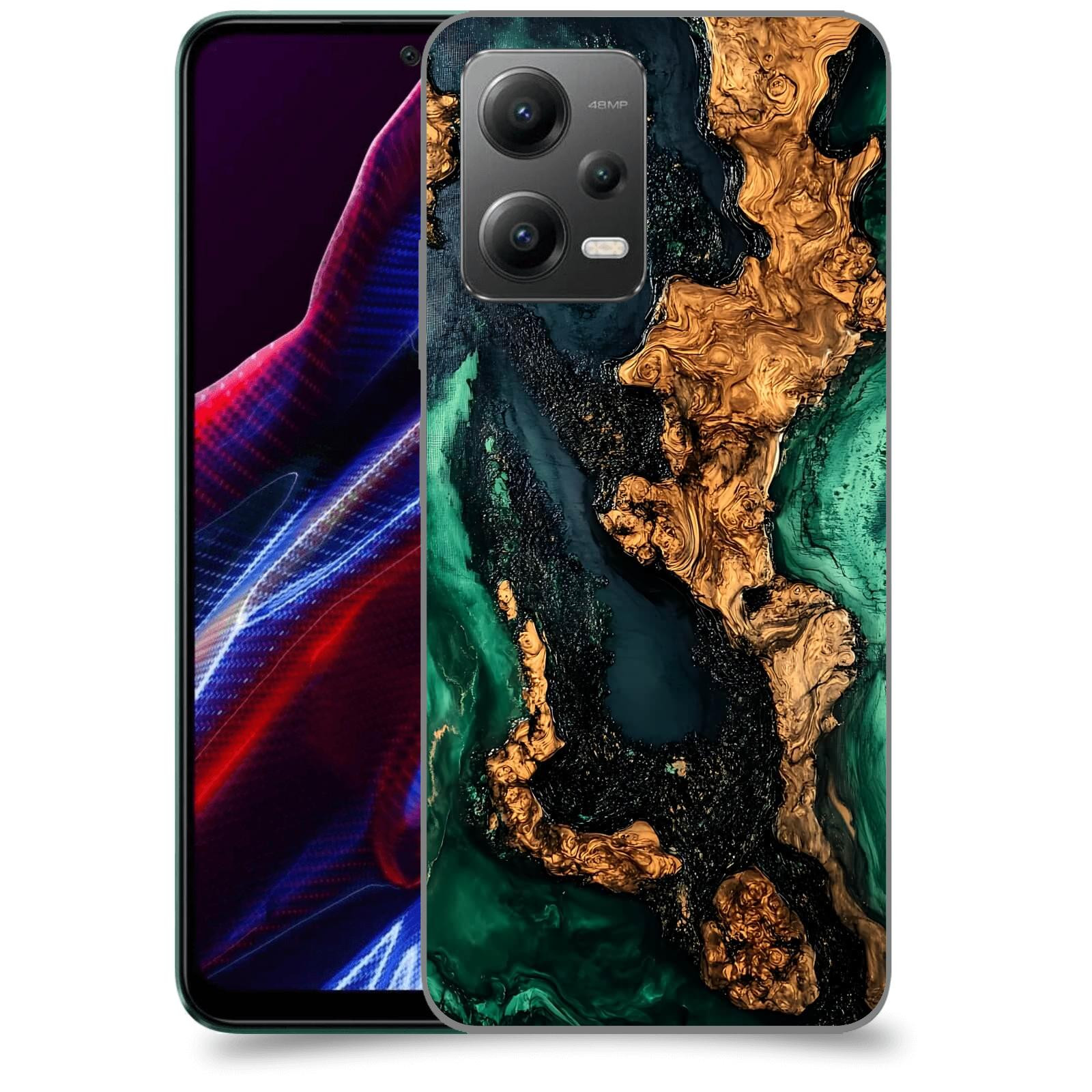 ACOVER Kryt na mobil Xiaomi Poco X5 - Forest Wood II