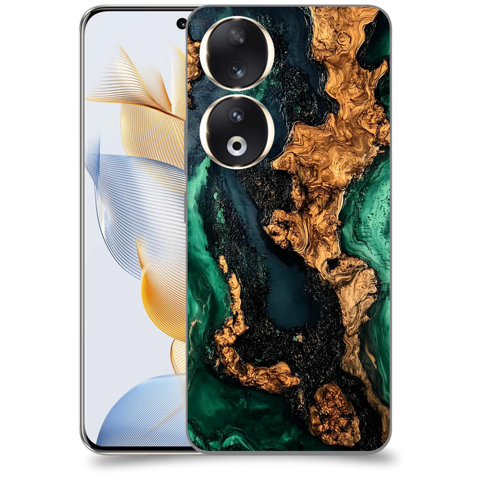 ACOVER Kryt na mobil Honor 90 - Forest Wood II