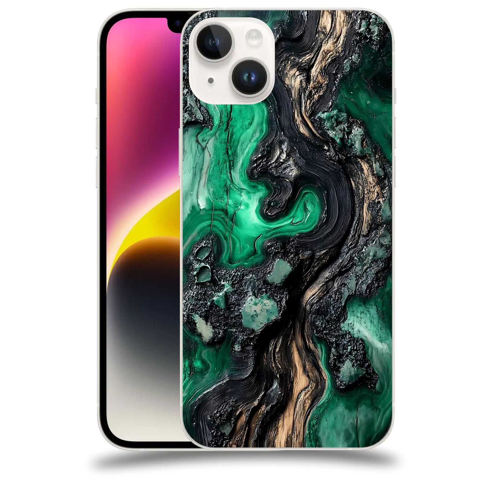 ACOVER Kryt na mobil Apple iPhone 14 Plus - Forest Wood III