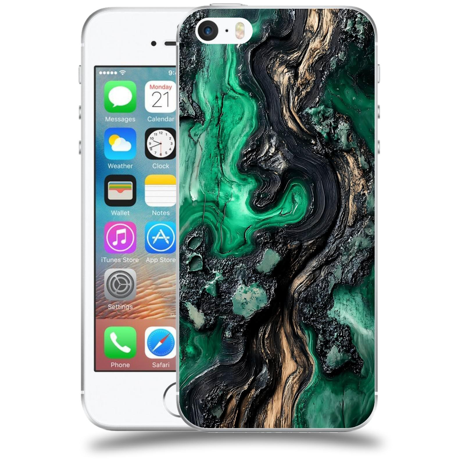 ACOVER Kryt na mobil Apple iPhone 5/5S/SE - Forest Wood III