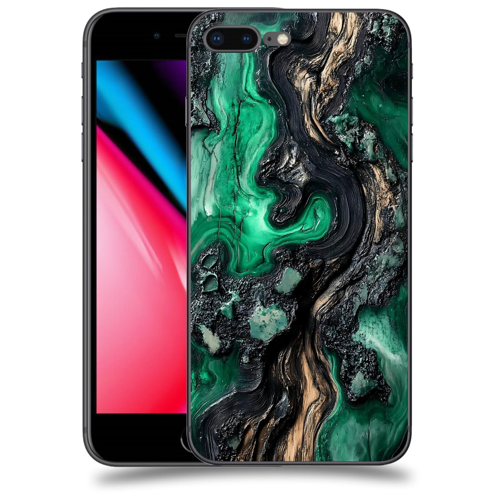 ACOVER Kryt na mobil Apple iPhone 8 Plus - Forest Wood III
