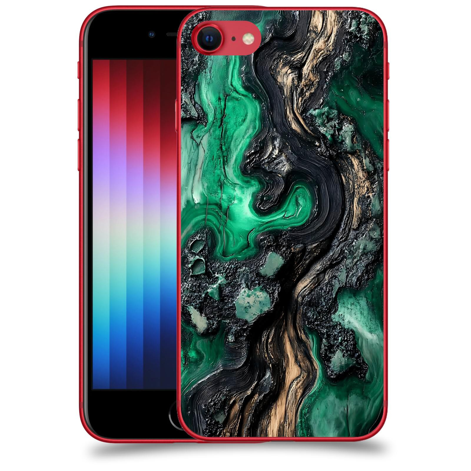 ACOVER Kryt na mobil Apple iPhone SE 2022 - Forest Wood III