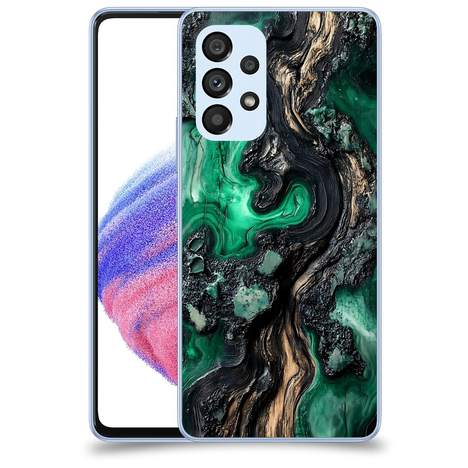 ACOVER Kryt na mobil Samsung Galaxy A32 5G A326B - Forest Wood III