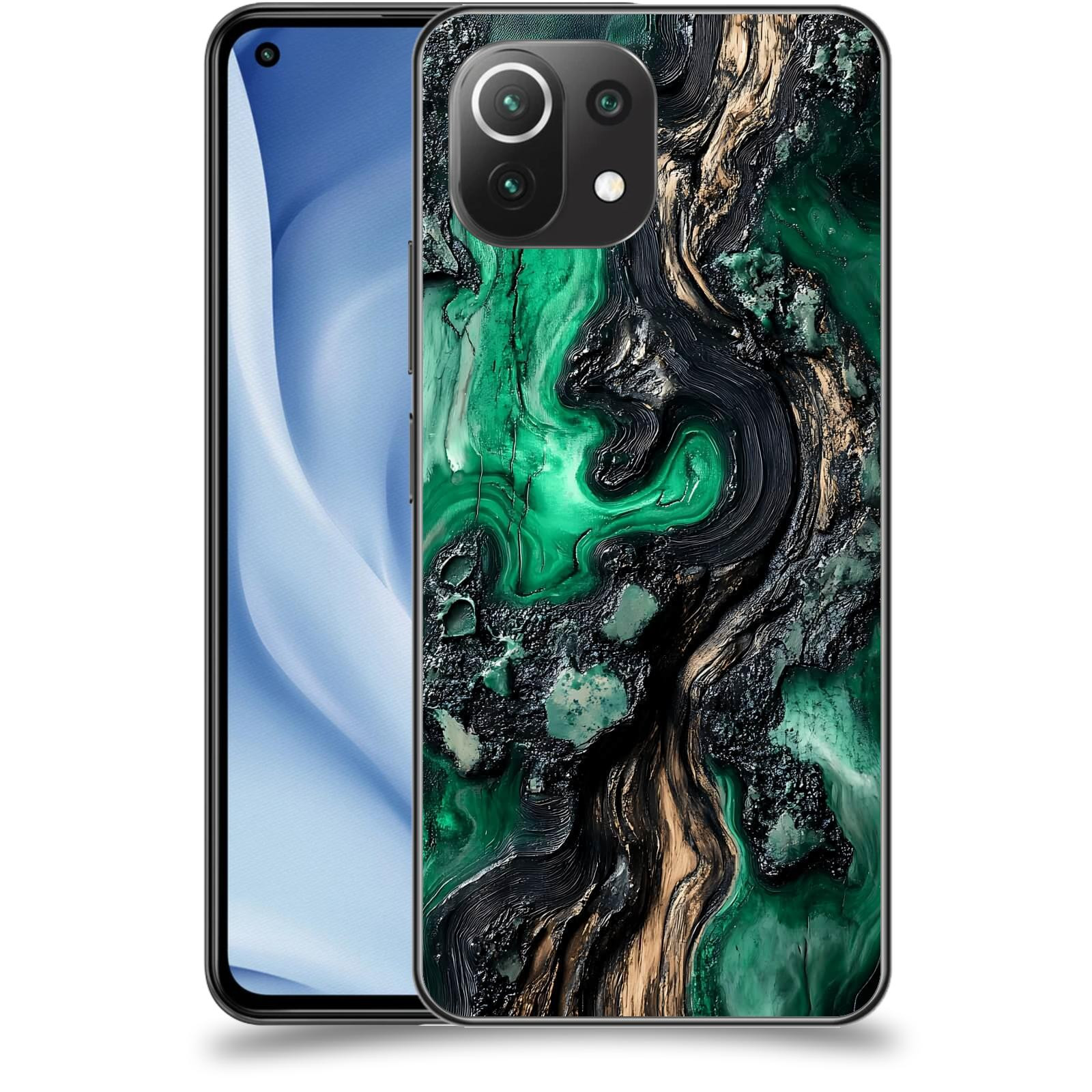 ACOVER Kryt na mobil Xiaomi Mi 11 Lite - Forest Wood III