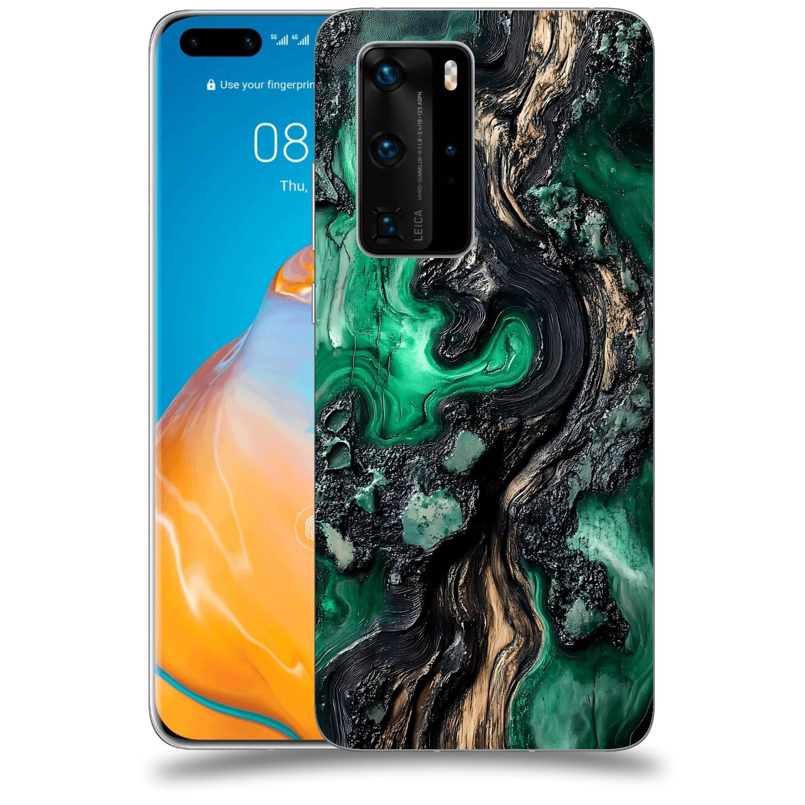 ACOVER Kryt na mobil Huawei P40 - Forest Wood III
