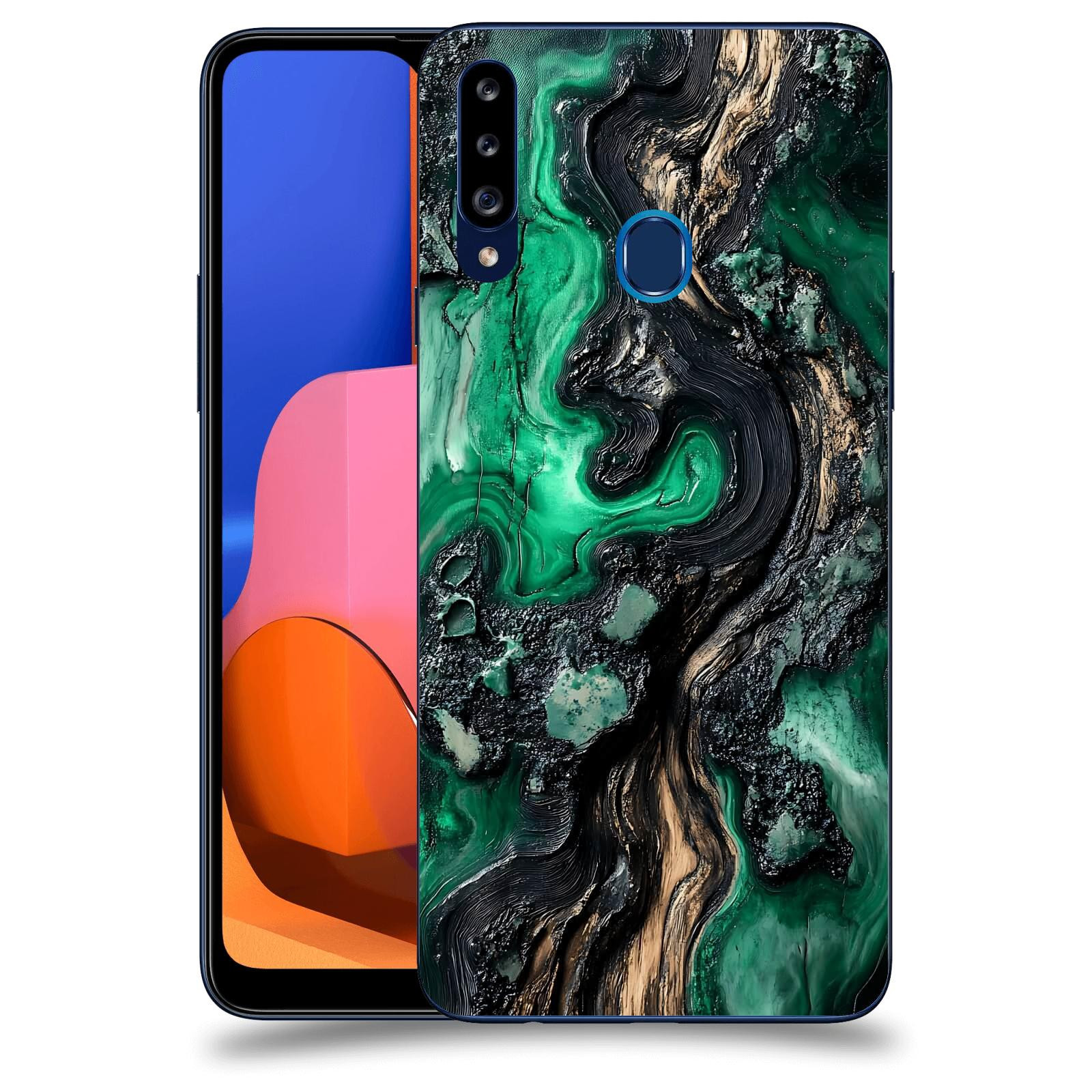 ACOVER Kryt na mobil Samsung Galaxy A20s - Forest Wood III