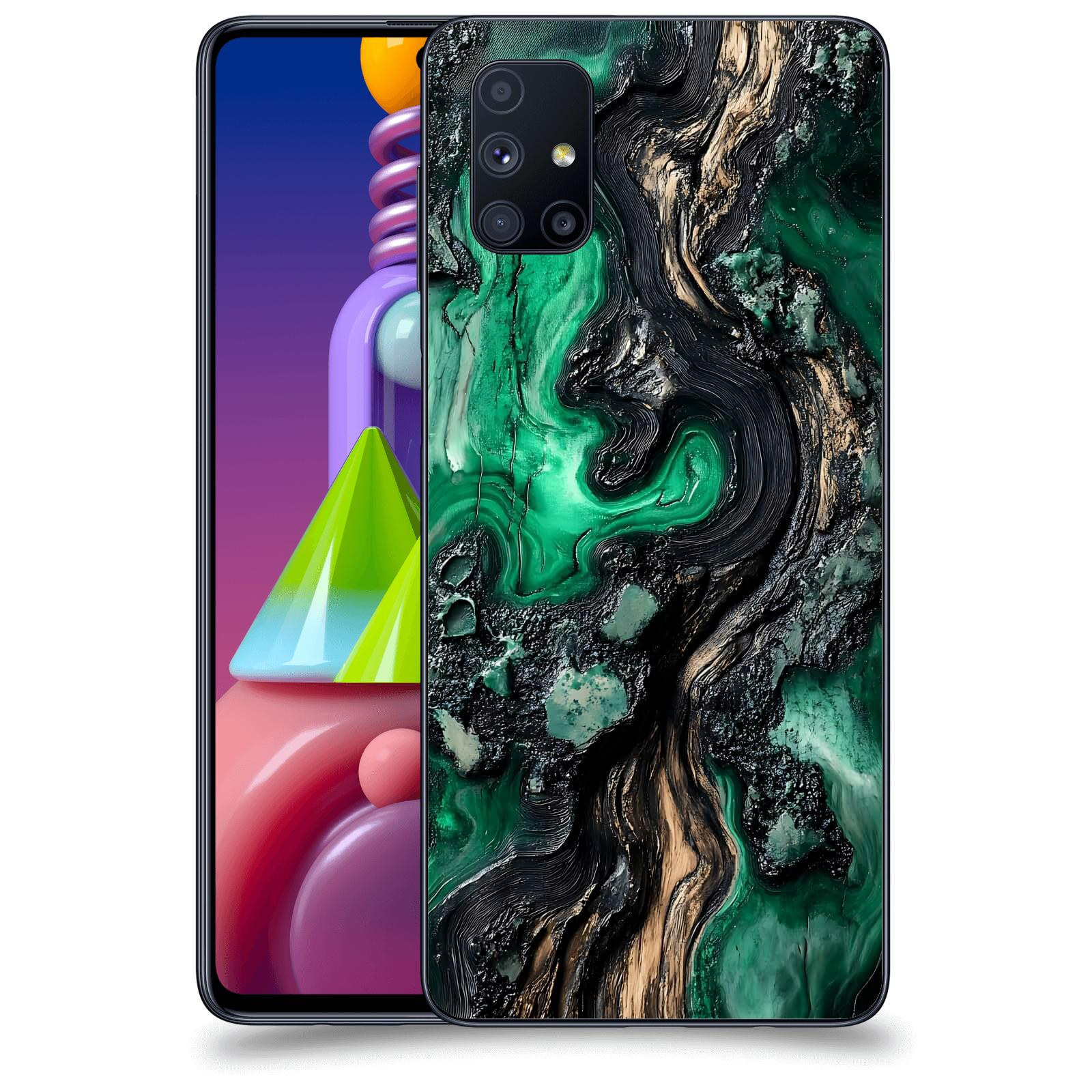 ACOVER Kryt na mobil Samsung Galaxy M51 M515F - Forest Wood III