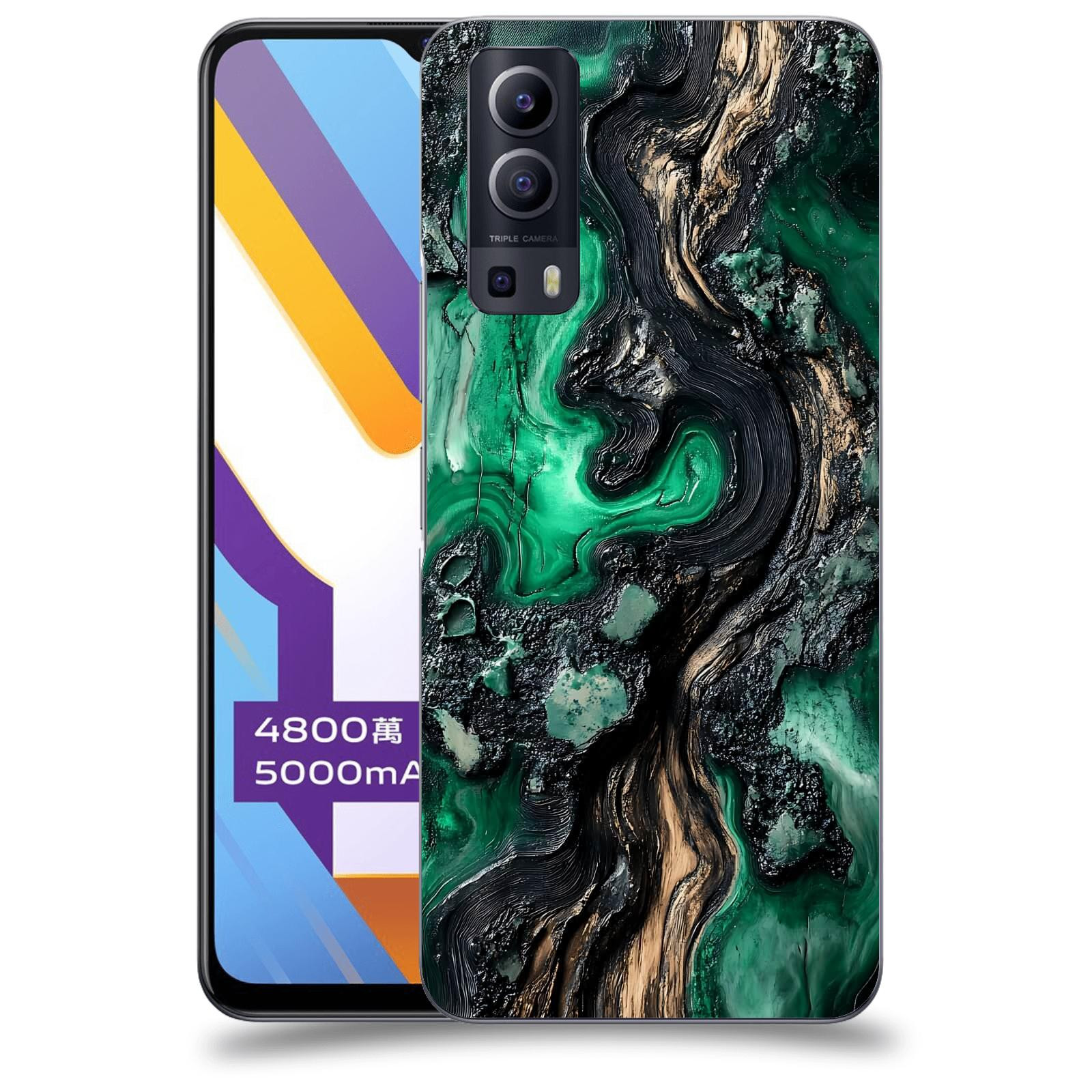 ACOVER Kryt na mobil Vivo Y52 5G - Forest Wood III