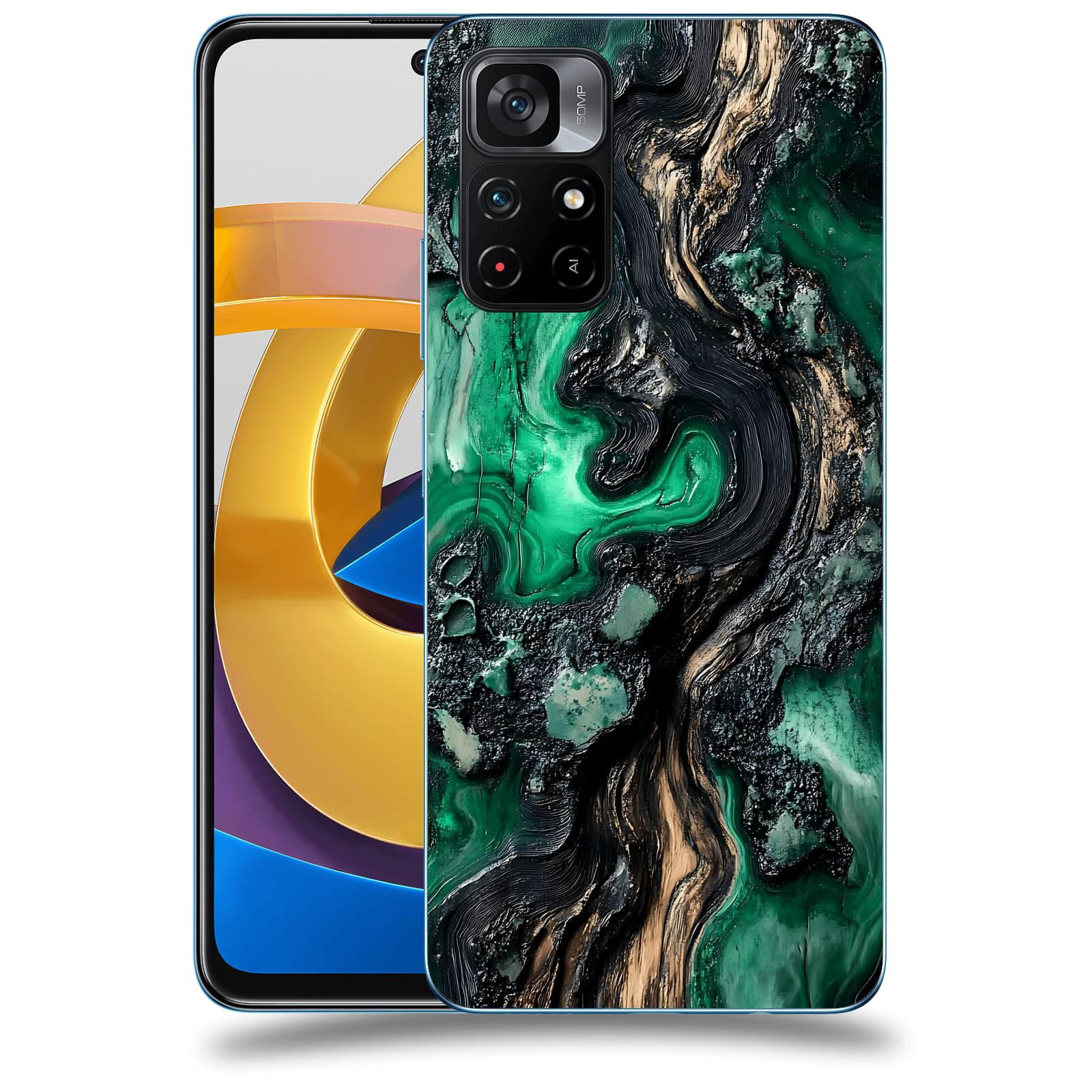 ACOVER Kryt na mobil Xiaomi Poco M4 Pro - Forest Wood III