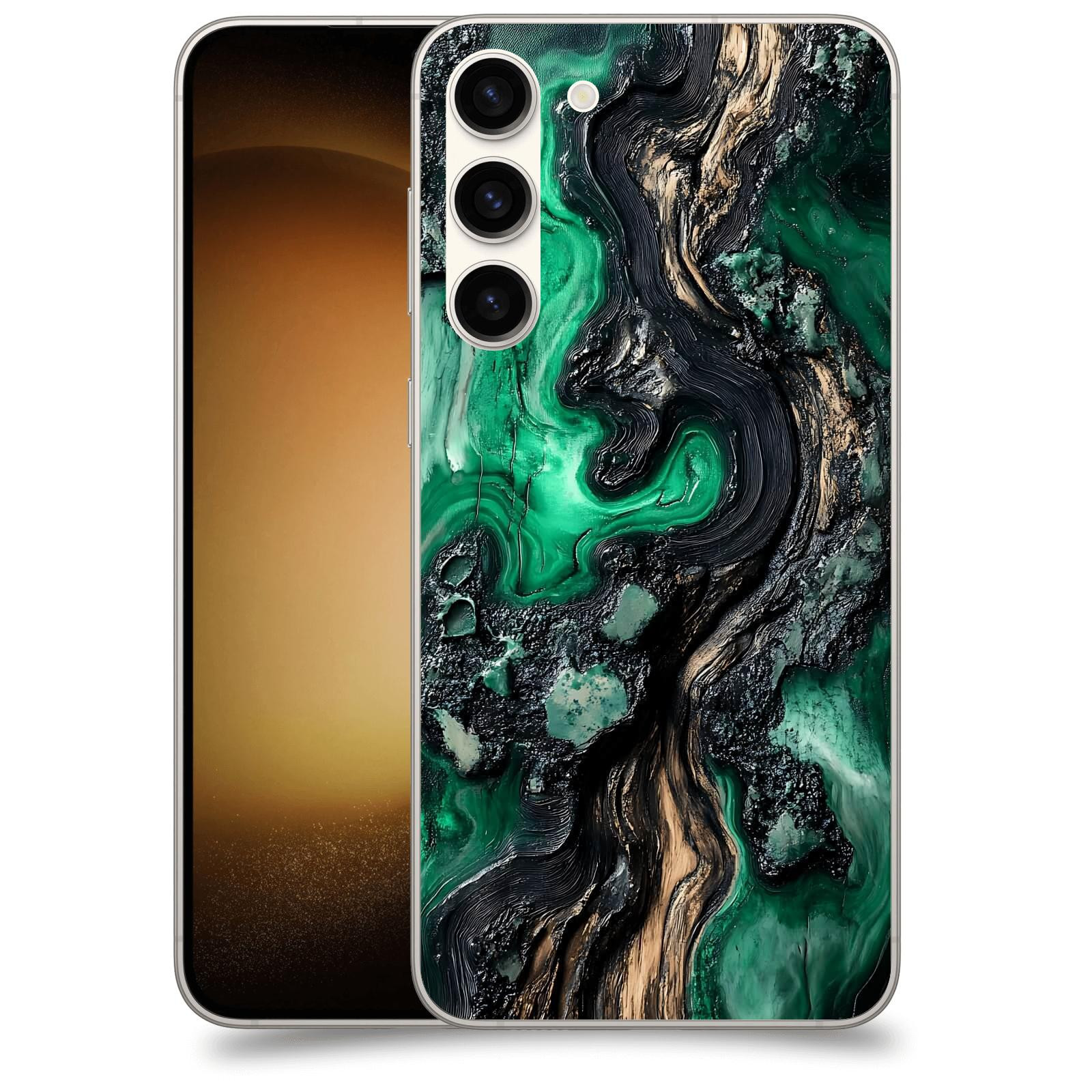 ACOVER Kryt na mobil Samsung Galaxy S23+ 5G - Forest Wood III