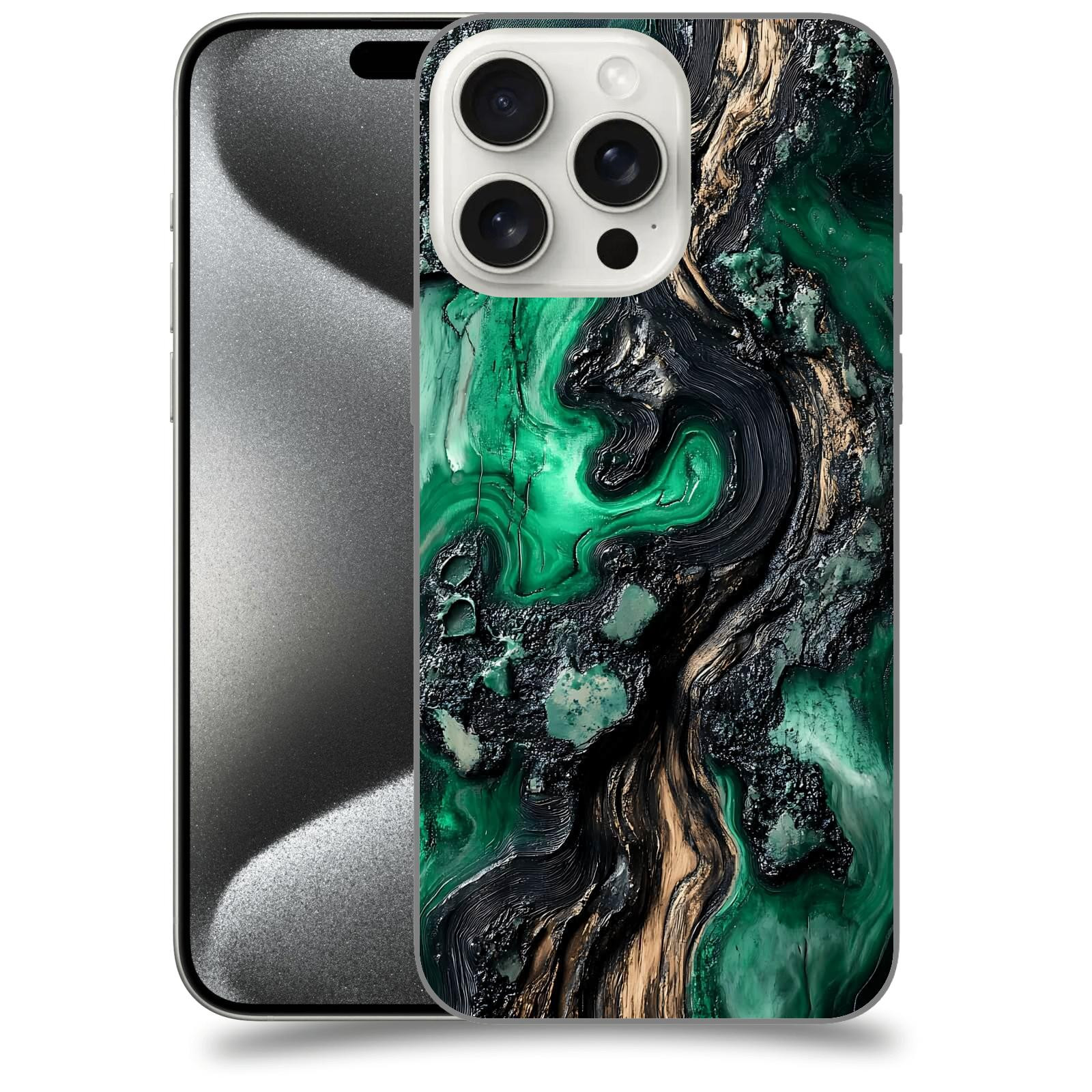 ACOVER Kryt na mobil Apple iPhone 15 pro max - Forest Wood III