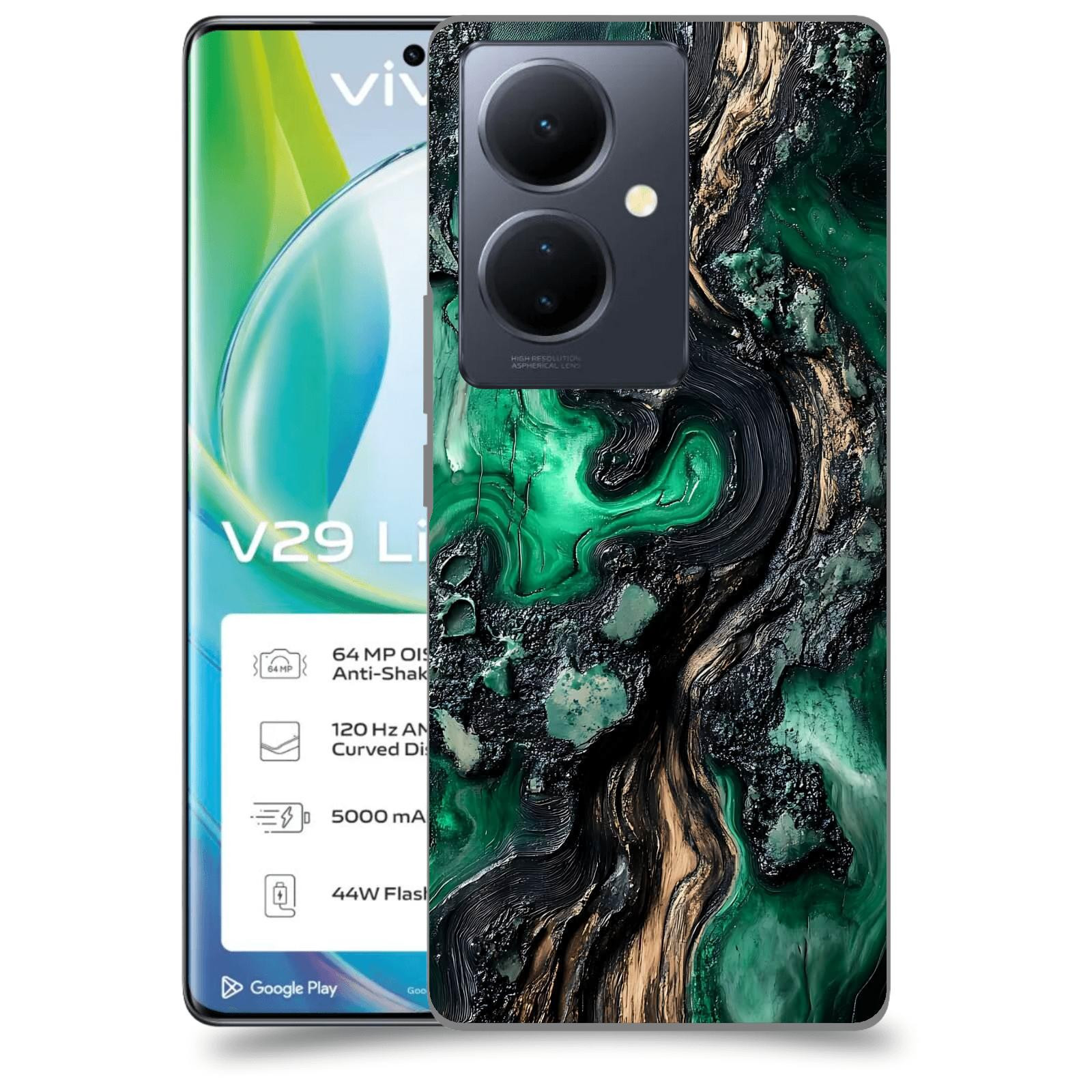 ACOVER Kryt na mobil VIVO V29 Lite 5G - Forest Wood III