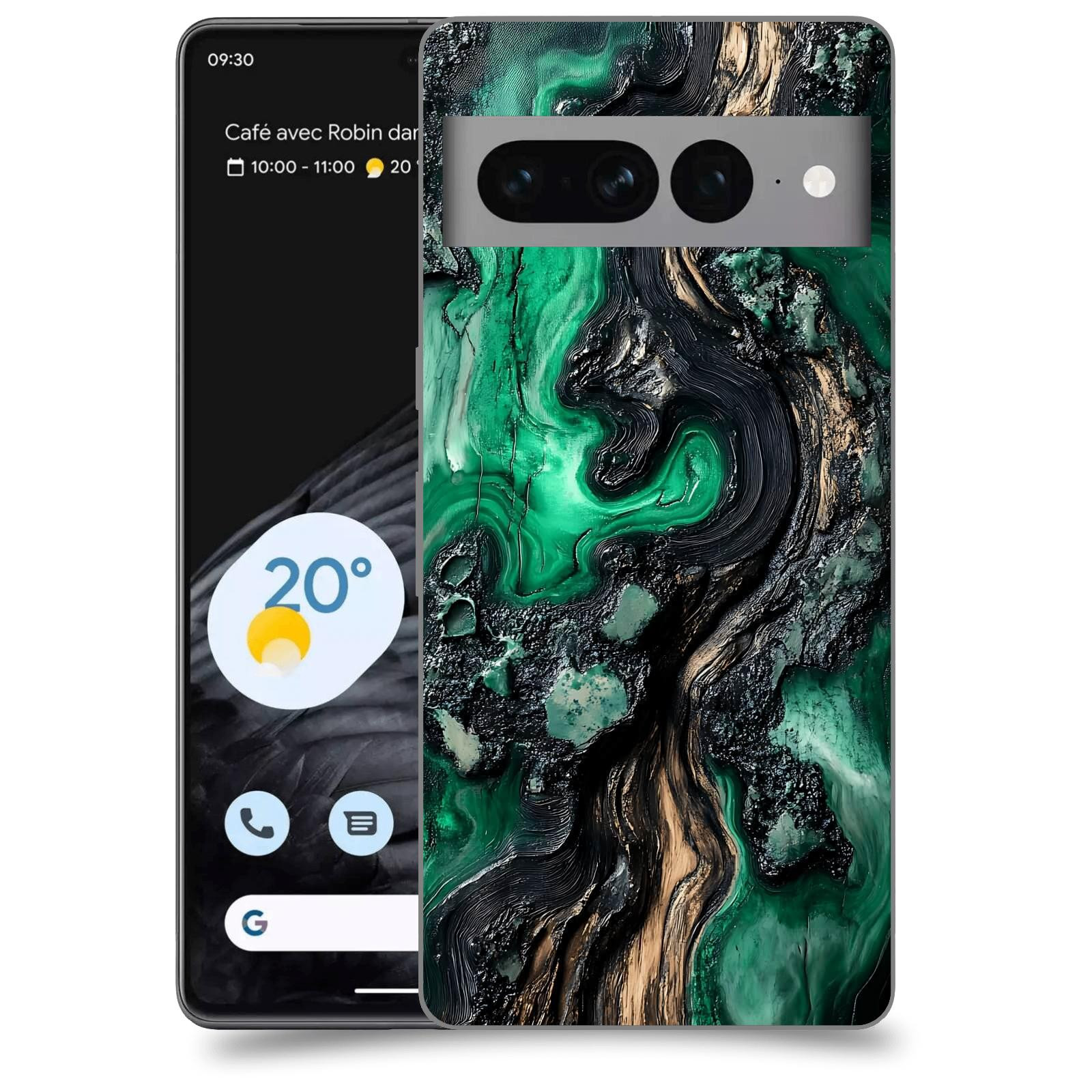 ACOVER Kryt na mobil Google pixel 7 pro - Forest Wood III