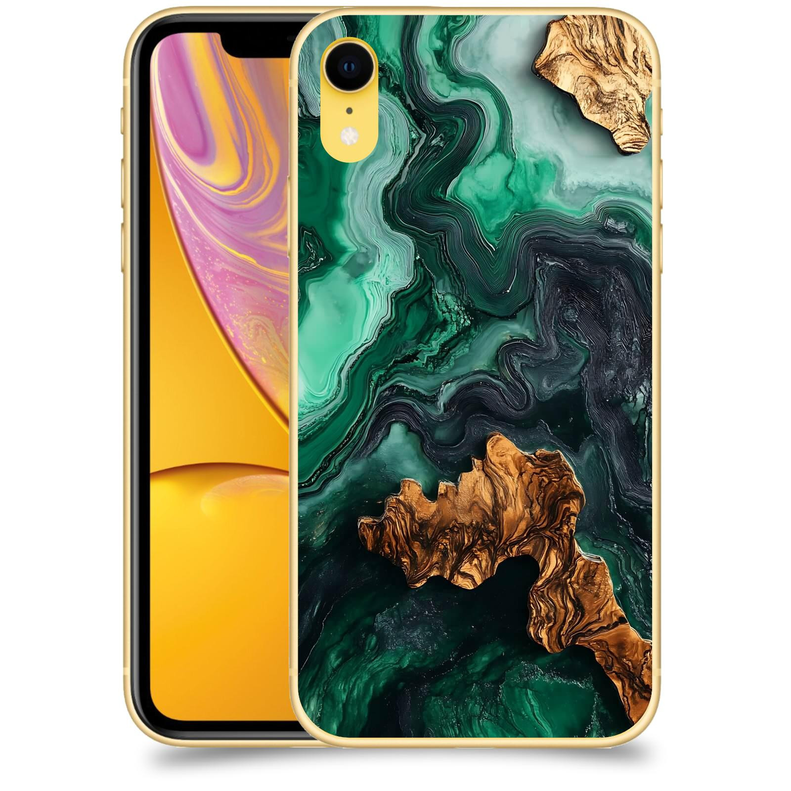 ACOVER Kryt na mobil Apple iPhone XR - Forest Wood IV