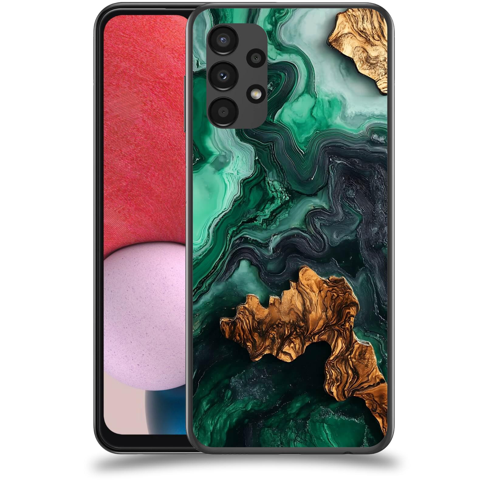 ACOVER Kryt na mobil Samsung Galaxy A13 4G A135 - Forest Wood IV