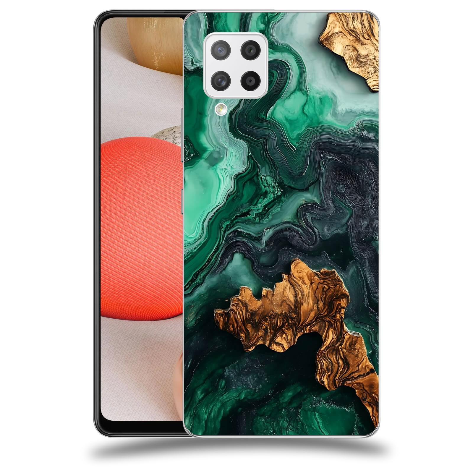 ACOVER Kryt na mobil Samsung Galaxy A42 A426B - Forest Wood IV