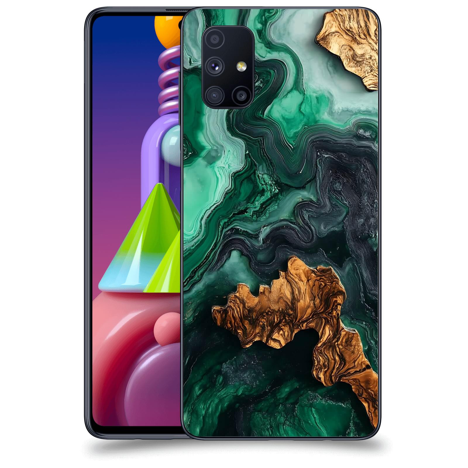 ACOVER Kryt na mobil Samsung Galaxy M51 M515F - Forest Wood IV
