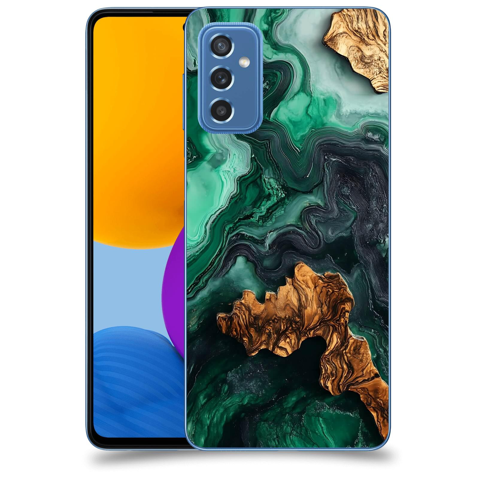 ACOVER Kryt na mobil Samsung Galaxy M52 5G - Forest Wood IV
