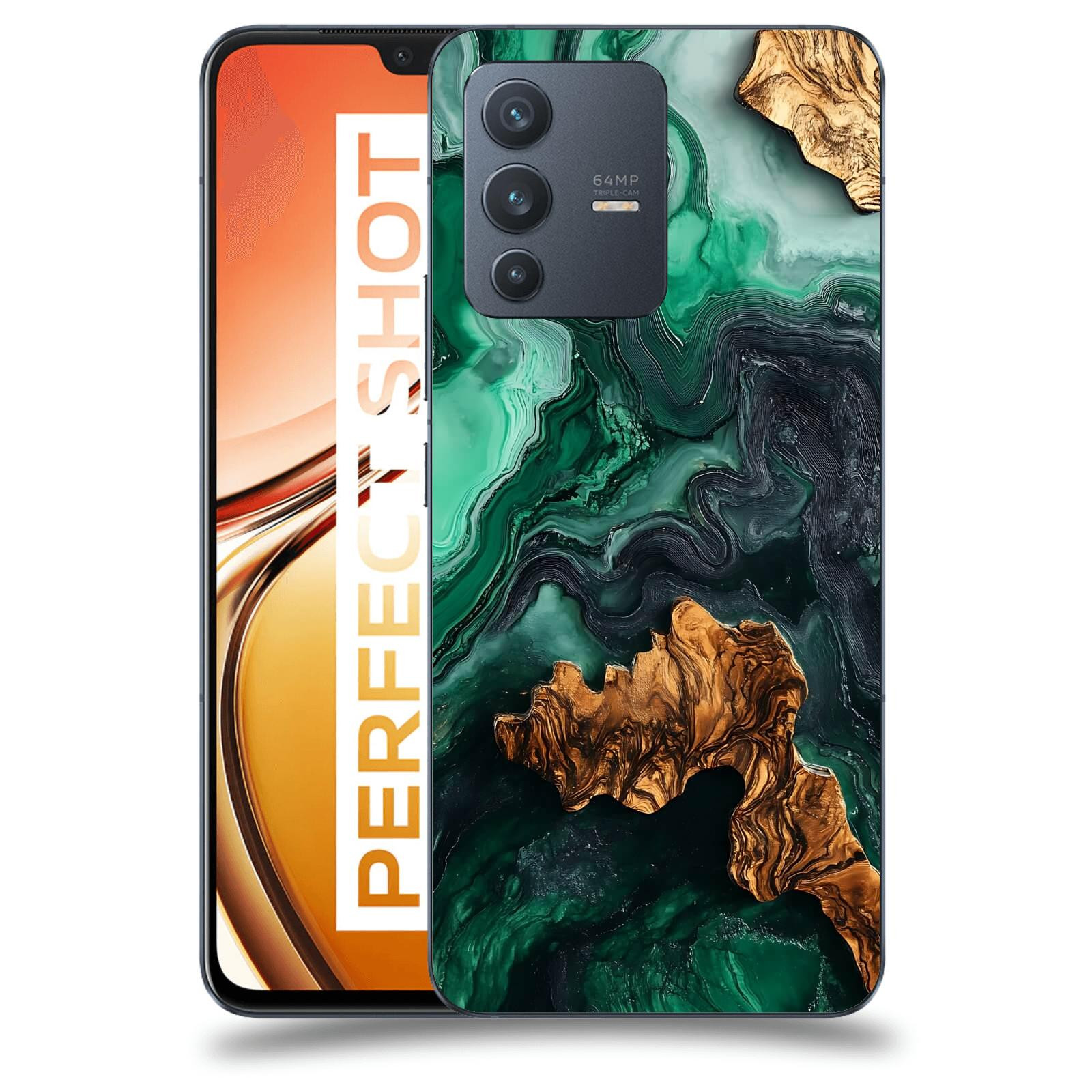 ACOVER Kryt na mobil Vivo V23 5G - Forest Wood IV