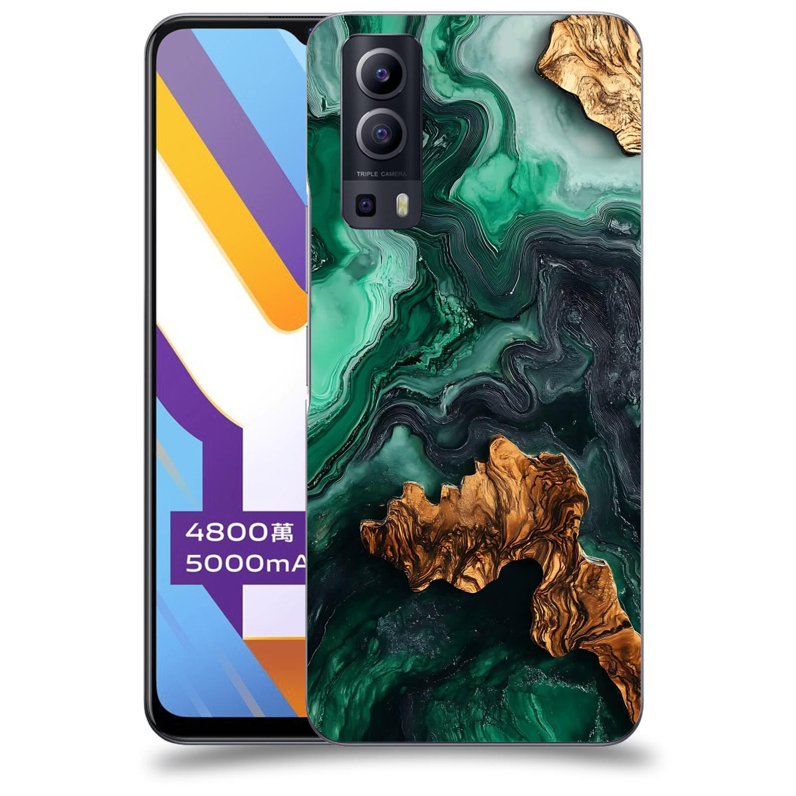 ACOVER Kryt na mobil Vivo Y52 5G - Forest Wood IV