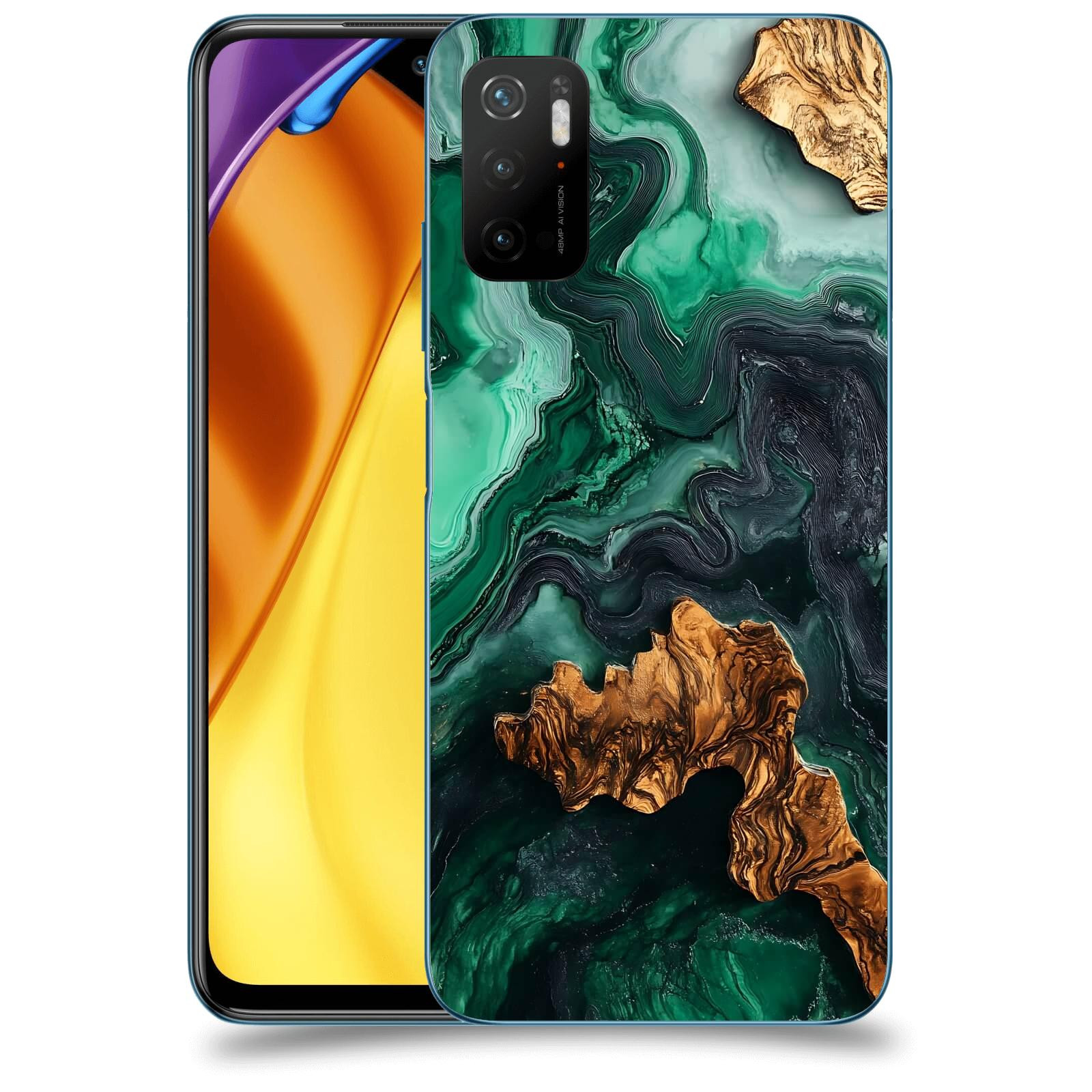 ACOVER Kryt na mobil Xiaomi Poco M3 Pro 5G - Forest Wood IV