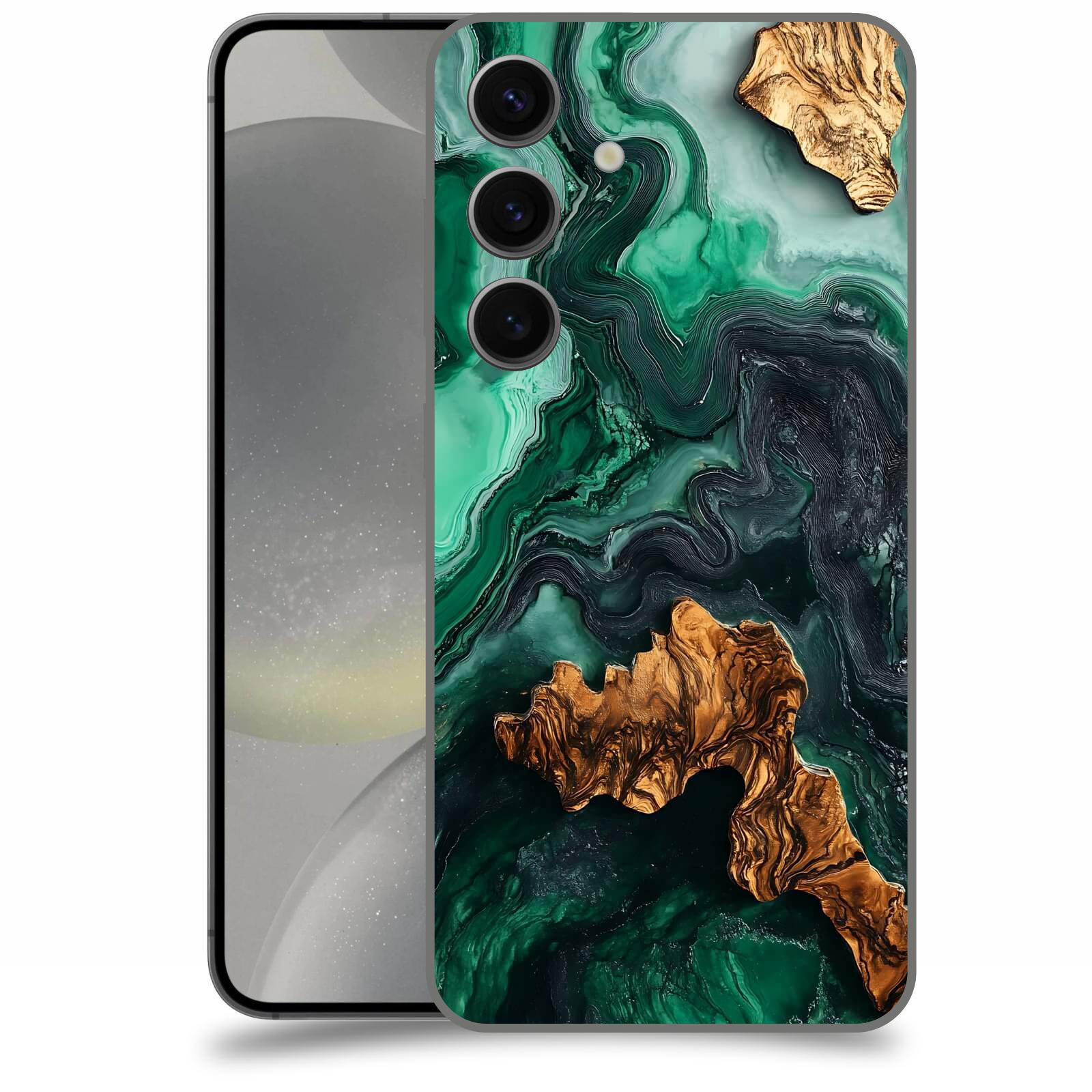 ACOVER Kryt na mobil Samsung Galaxy S24 - Forest Wood IV
