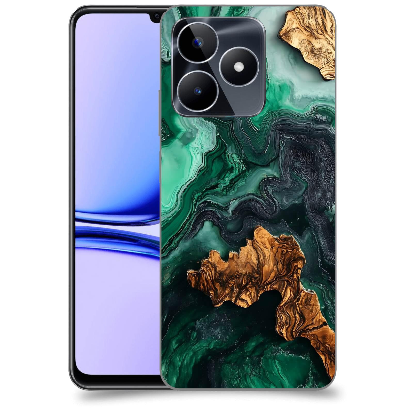 ACOVER Kryt na mobil Realme C53 - Forest Wood IV