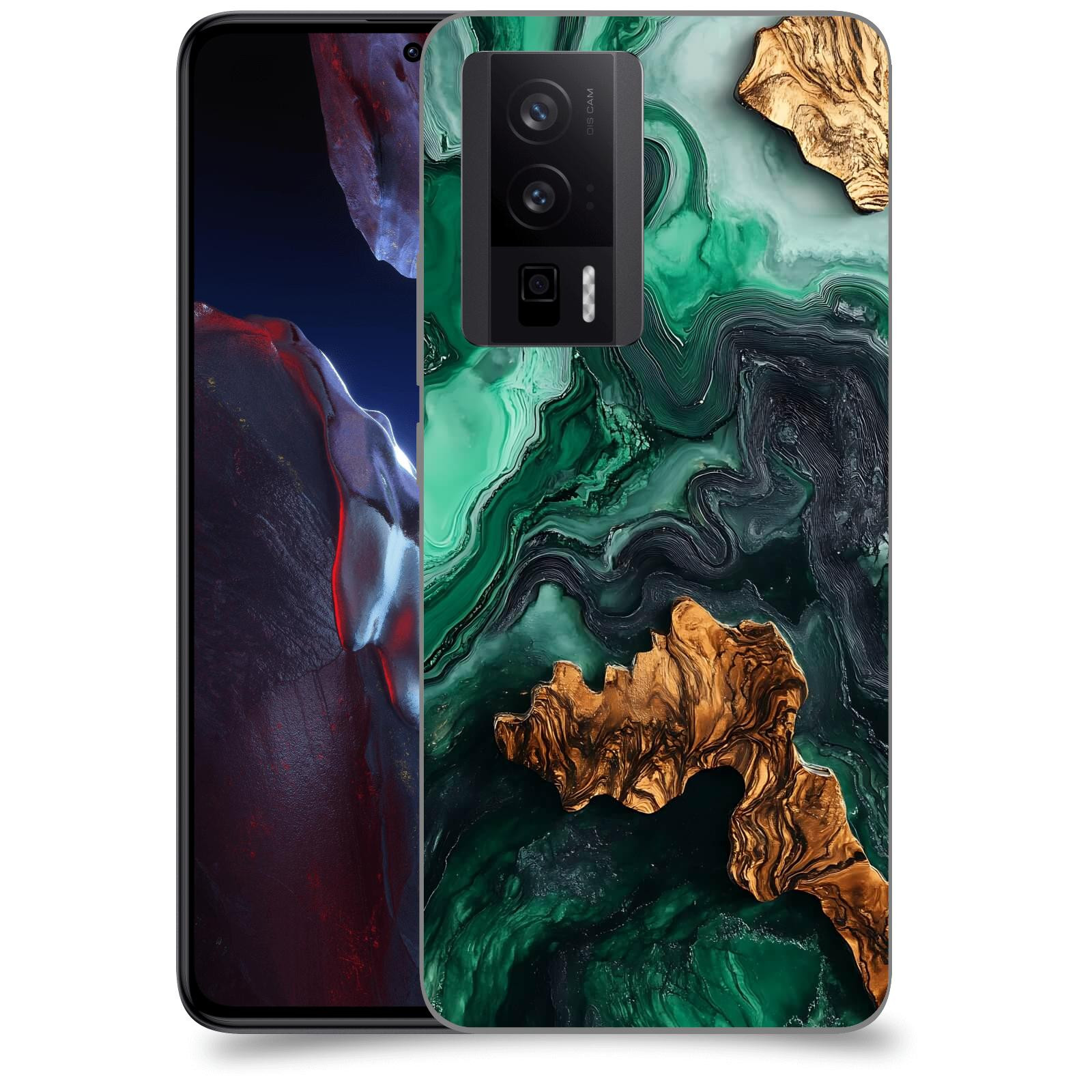 ACOVER Kryt na mobil Xiaomi Poco F5 Pro 5G - Forest Wood IV