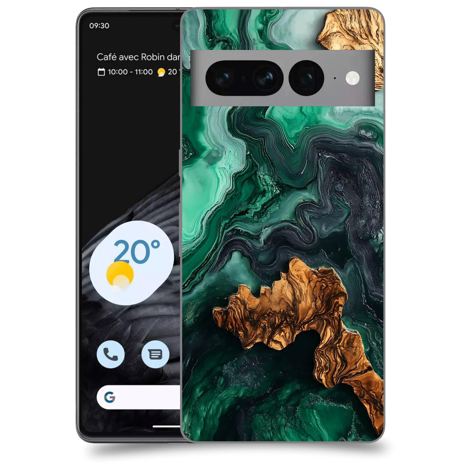 ACOVER Kryt na mobil Google pixel 7 pro - Forest Wood IV