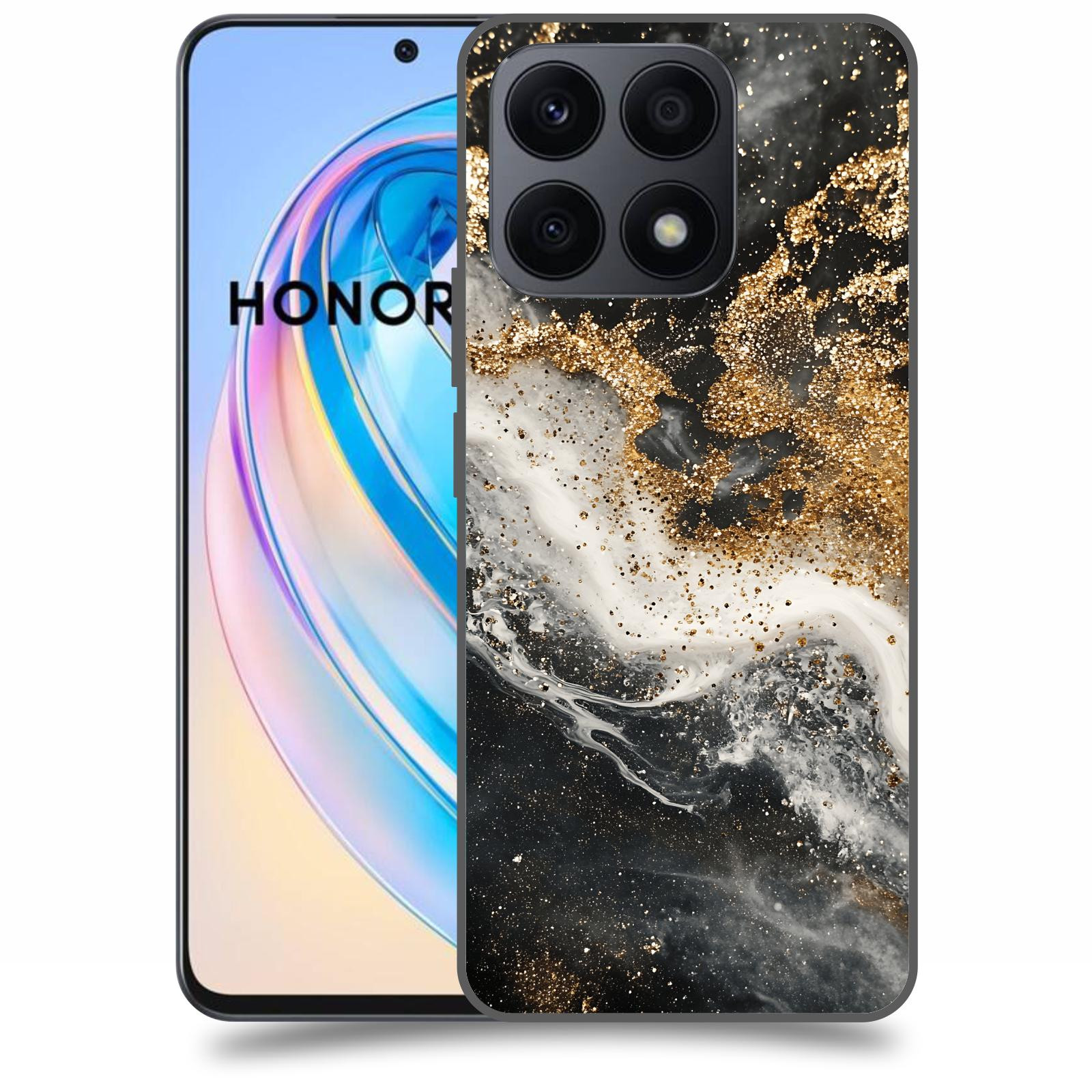 ACOVER Kryt na mobil Honor X8a - Liquid Gold I