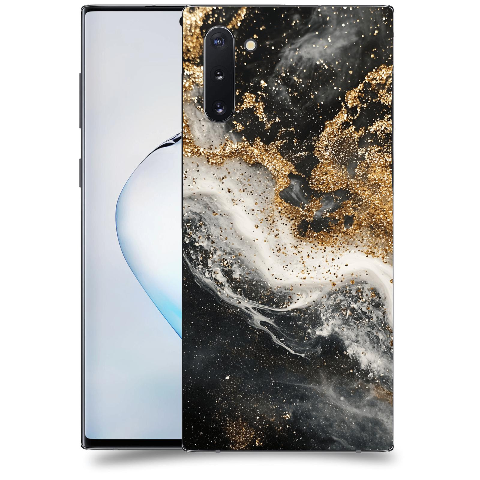 ACOVER Kryt na mobil Samsung Galaxy Note 10 N970F - Liquid Gold I