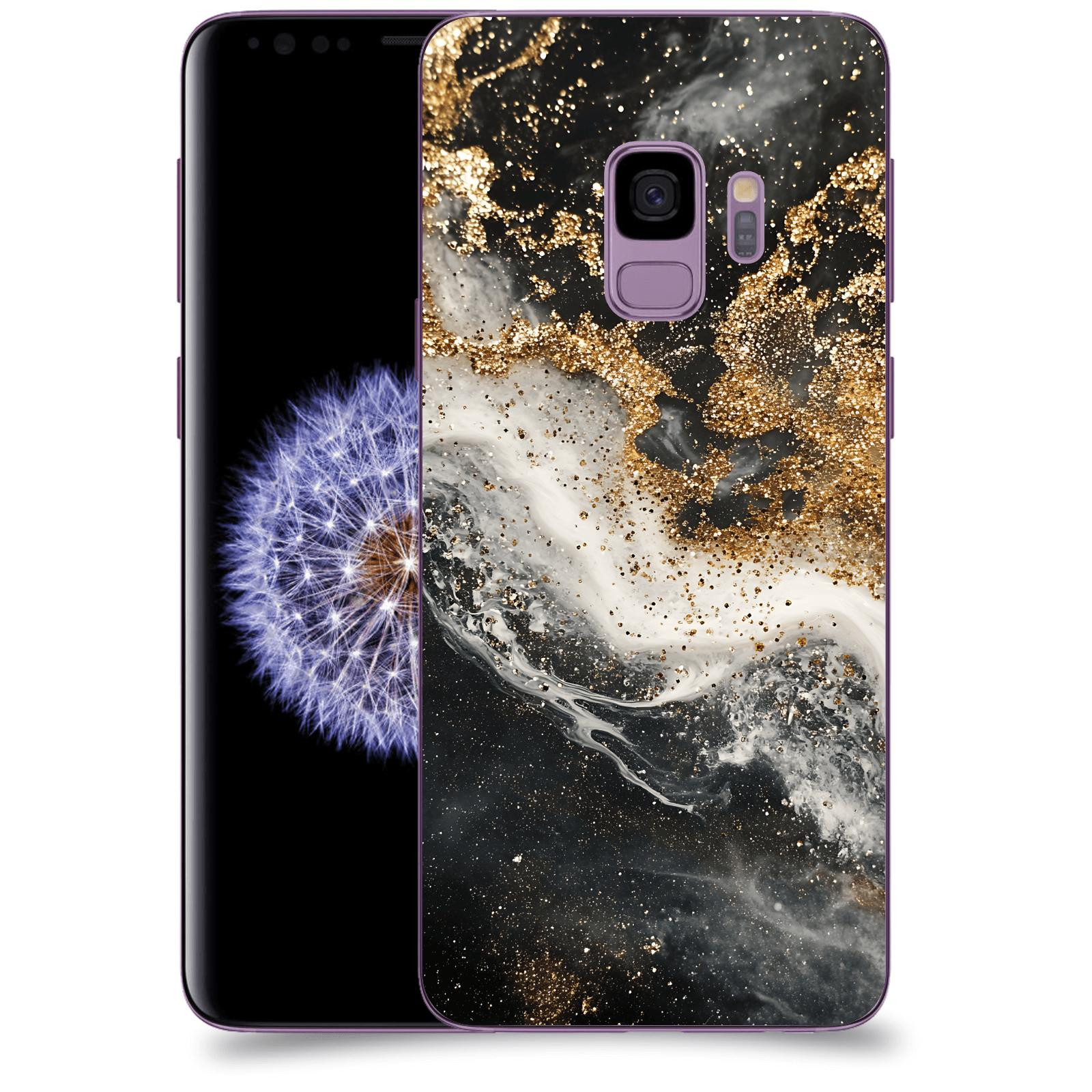 ACOVER Kryt na mobil Samsung Galaxy S9 G960F - Liquid Gold I