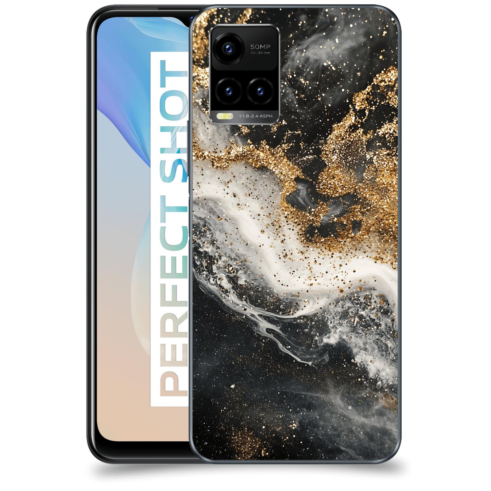 ACOVER Kryt na mobil Vivo Y33s - Liquid Gold I