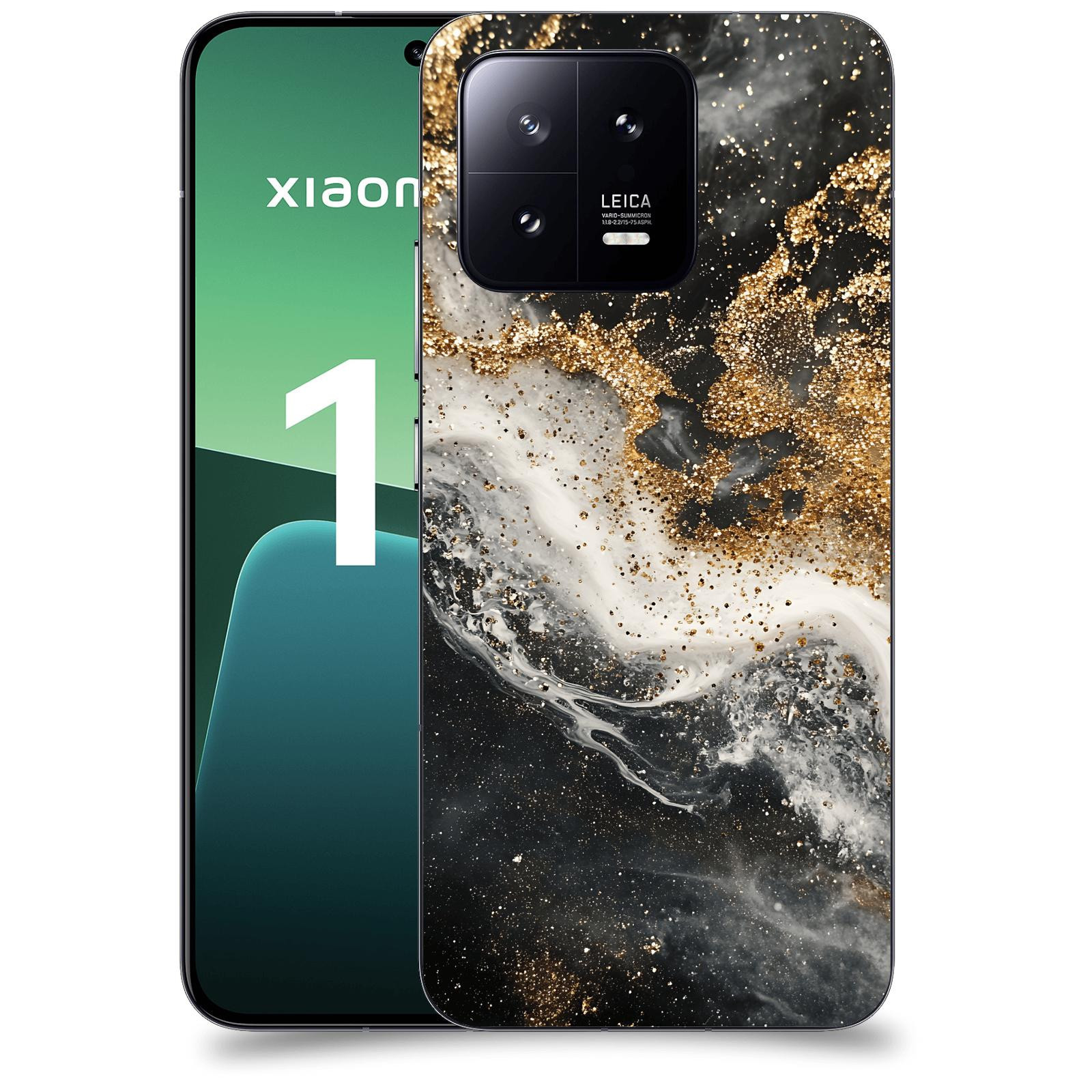 ACOVER Kryt na mobil Xiaomi 13 - Liquid Gold I