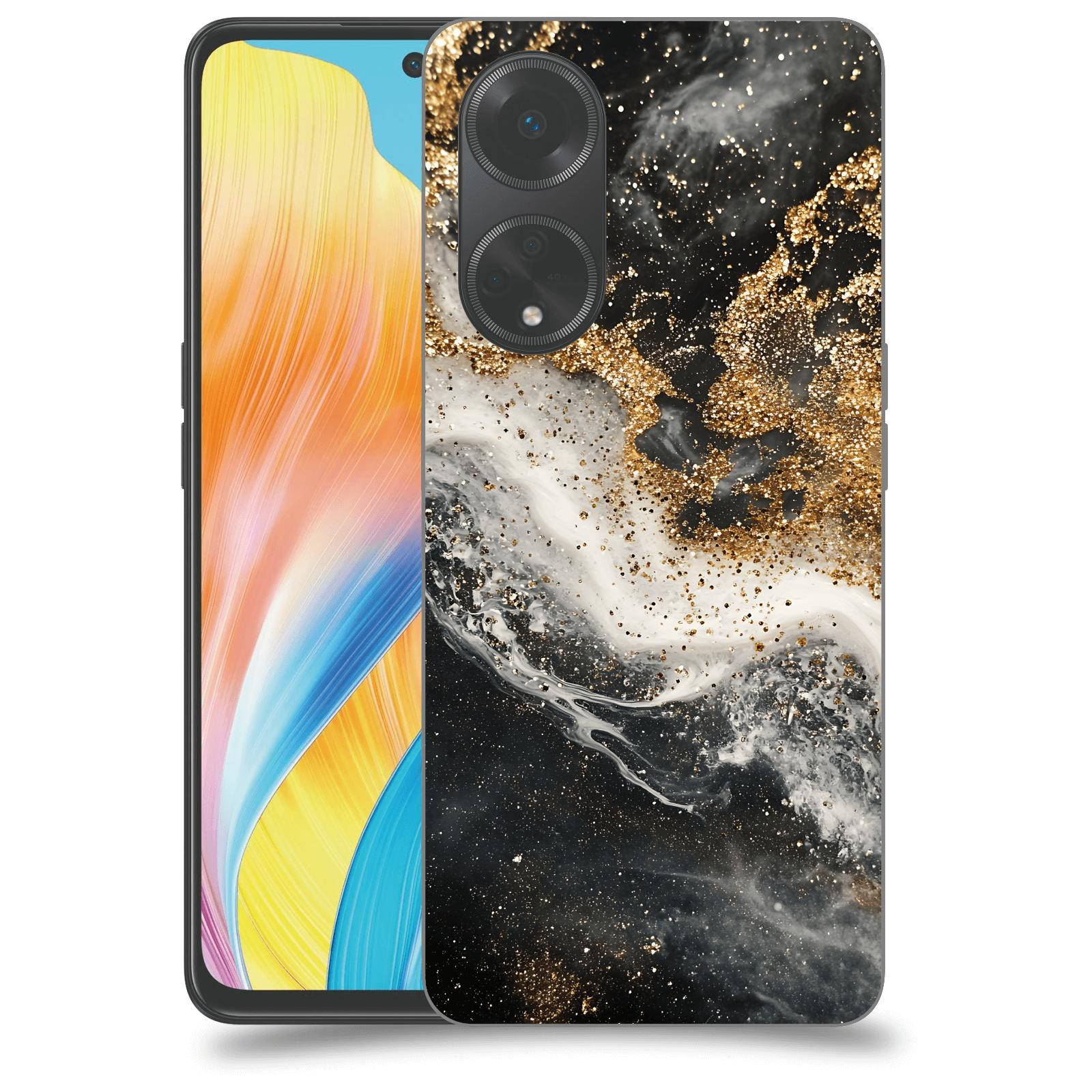 ACOVER Kryt na mobil OPPO A98 5G - Liquid Gold I