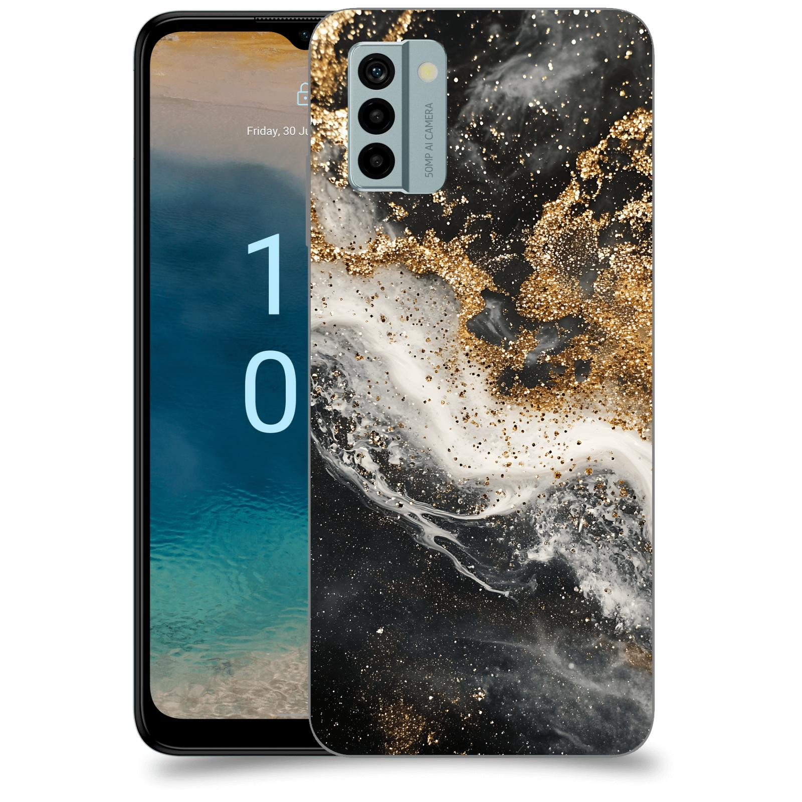 ACOVER Kryt na mobil Nokia G22 - Liquid Gold I