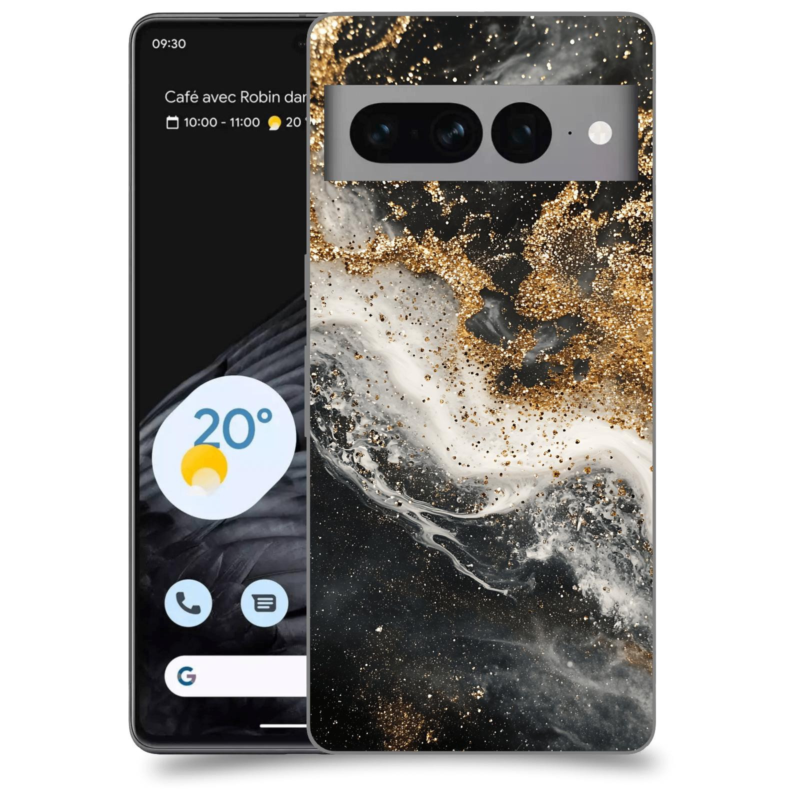 ACOVER Kryt na mobil Google pixel 7 pro - Liquid Gold I