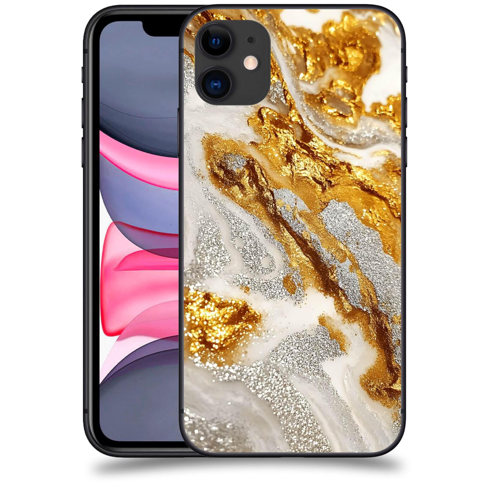 ACOVER Kryt na mobil Apple iPhone 11 - Liquid Gold II