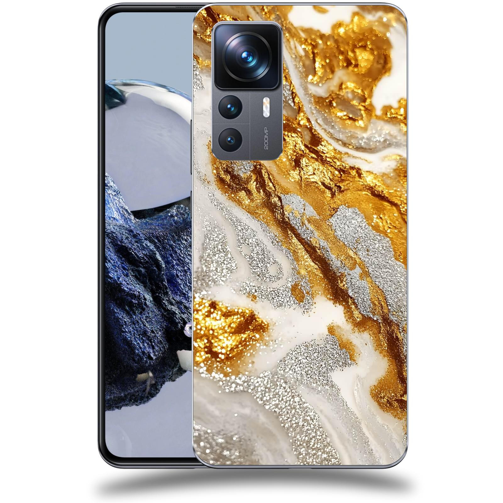 ACOVER Kryt na mobil Xiaomi 12T Pro - Liquid Gold II