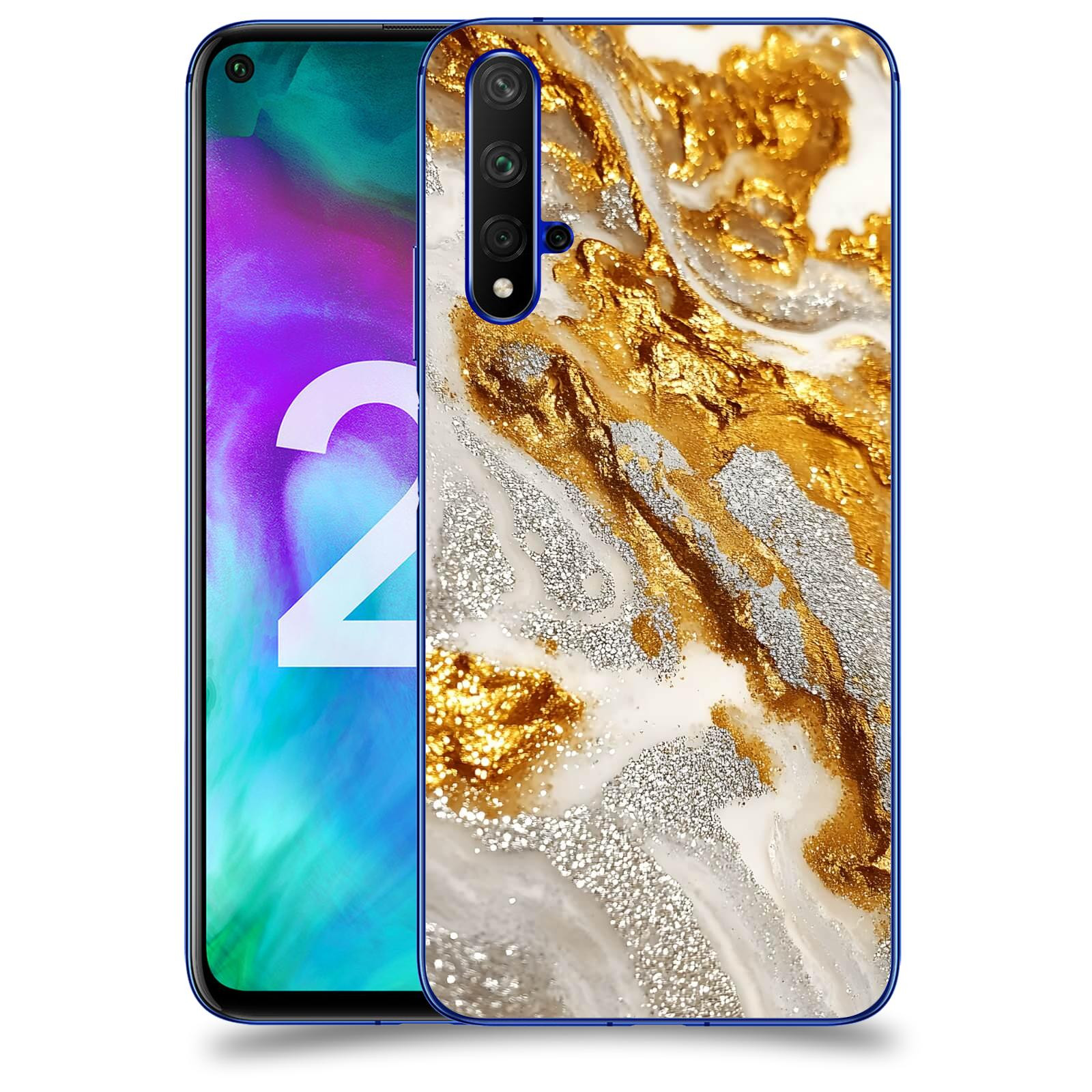 ACOVER Kryt na mobil Honor 20 - Liquid Gold II