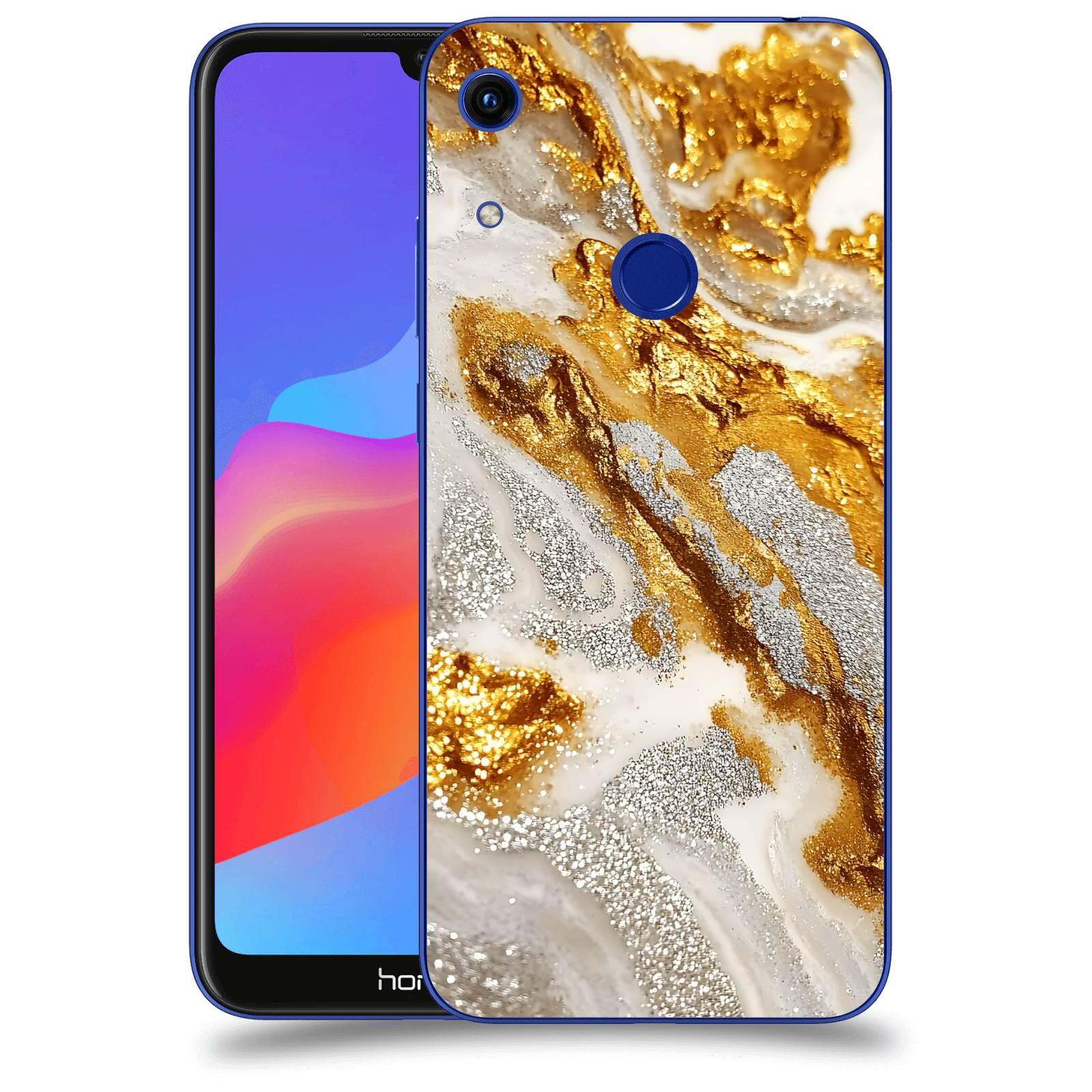 ACOVER Kryt na mobil Honor 8A - Liquid Gold II