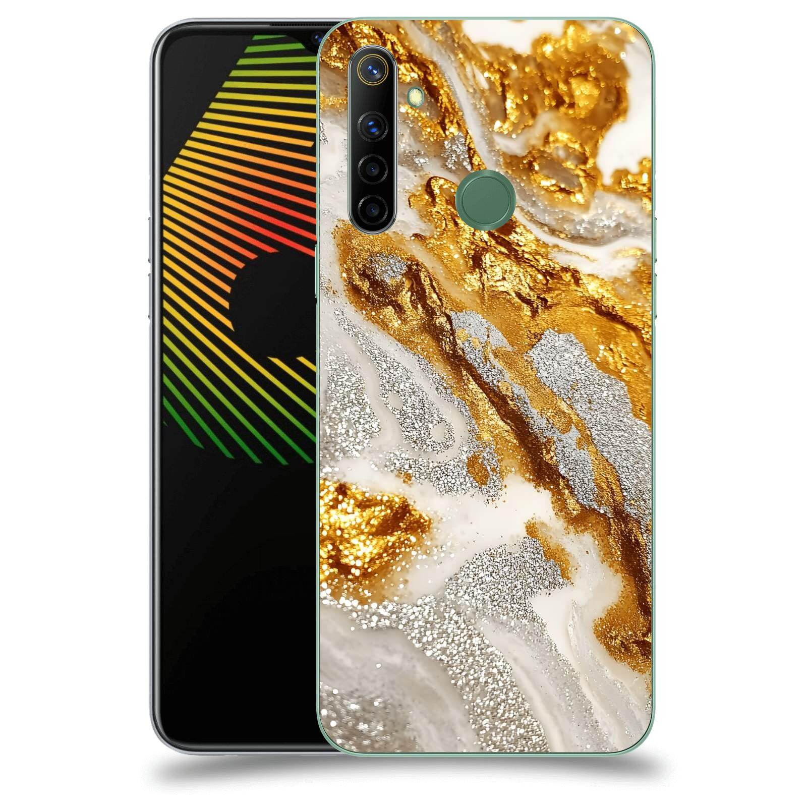 ACOVER Kryt na mobil Realme 6i - Liquid Gold II