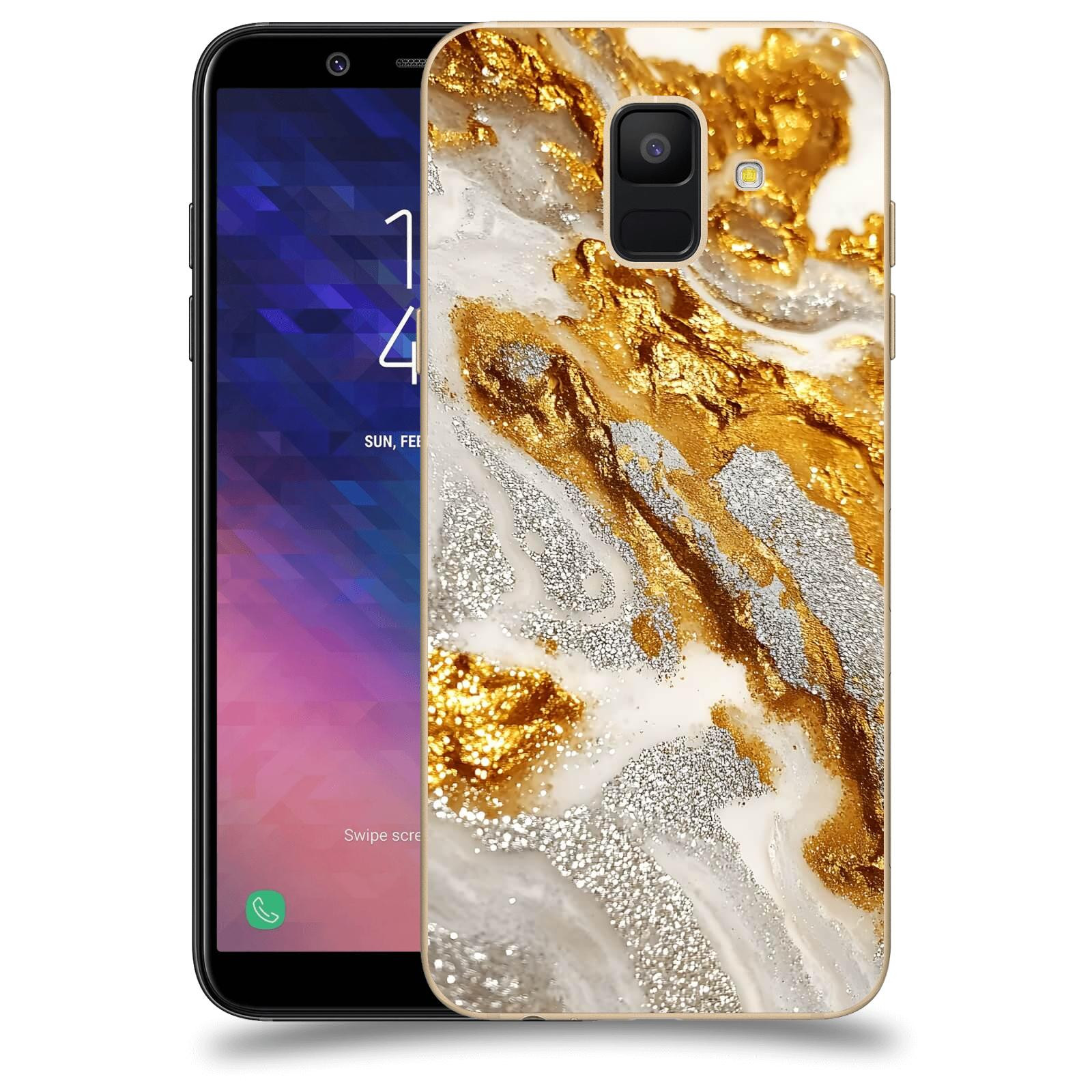 ACOVER Kryt na mobil Samsung Galaxy A6 A600F - Liquid Gold II