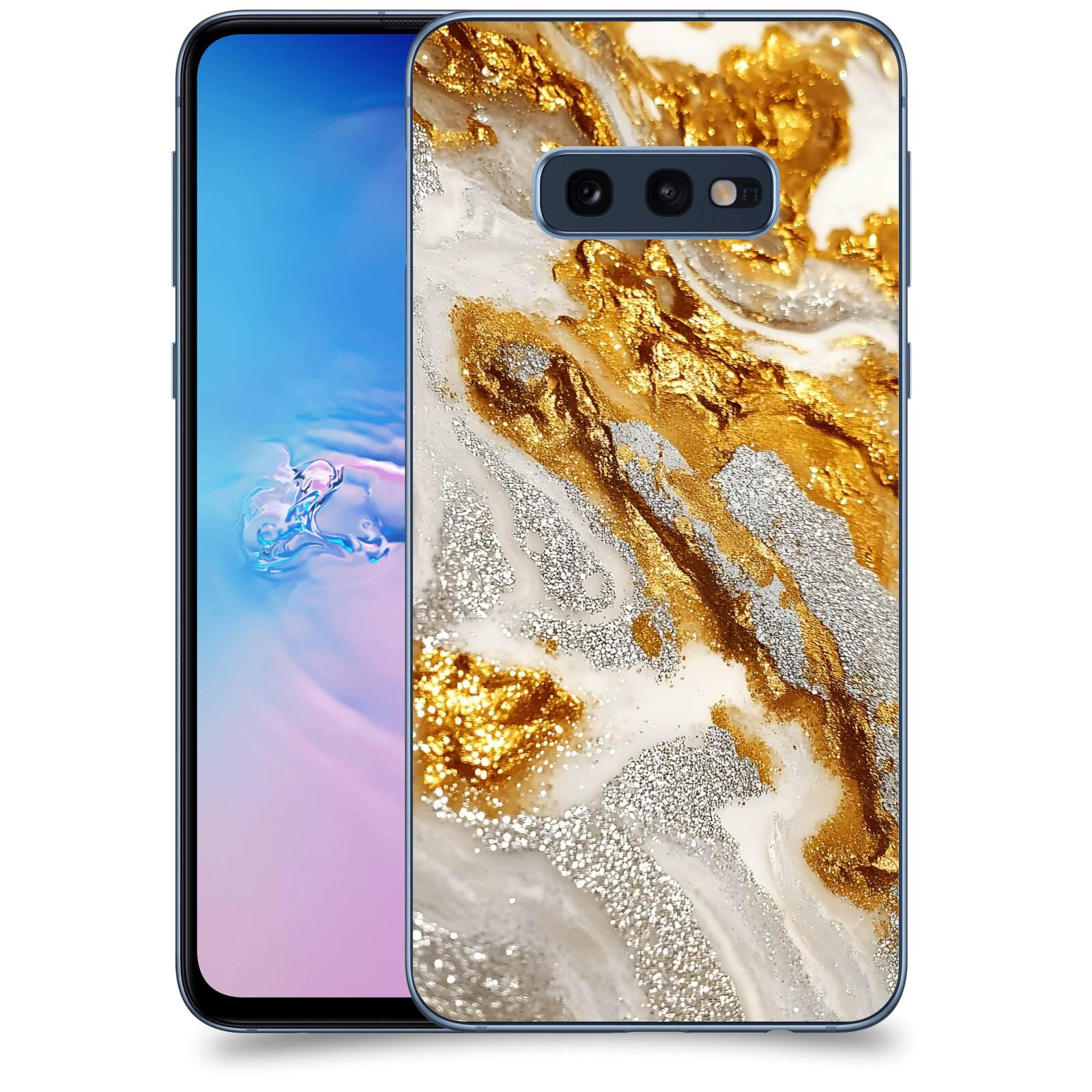 ACOVER Kryt na mobil Samsung Galaxy S10e G970 - Liquid Gold II