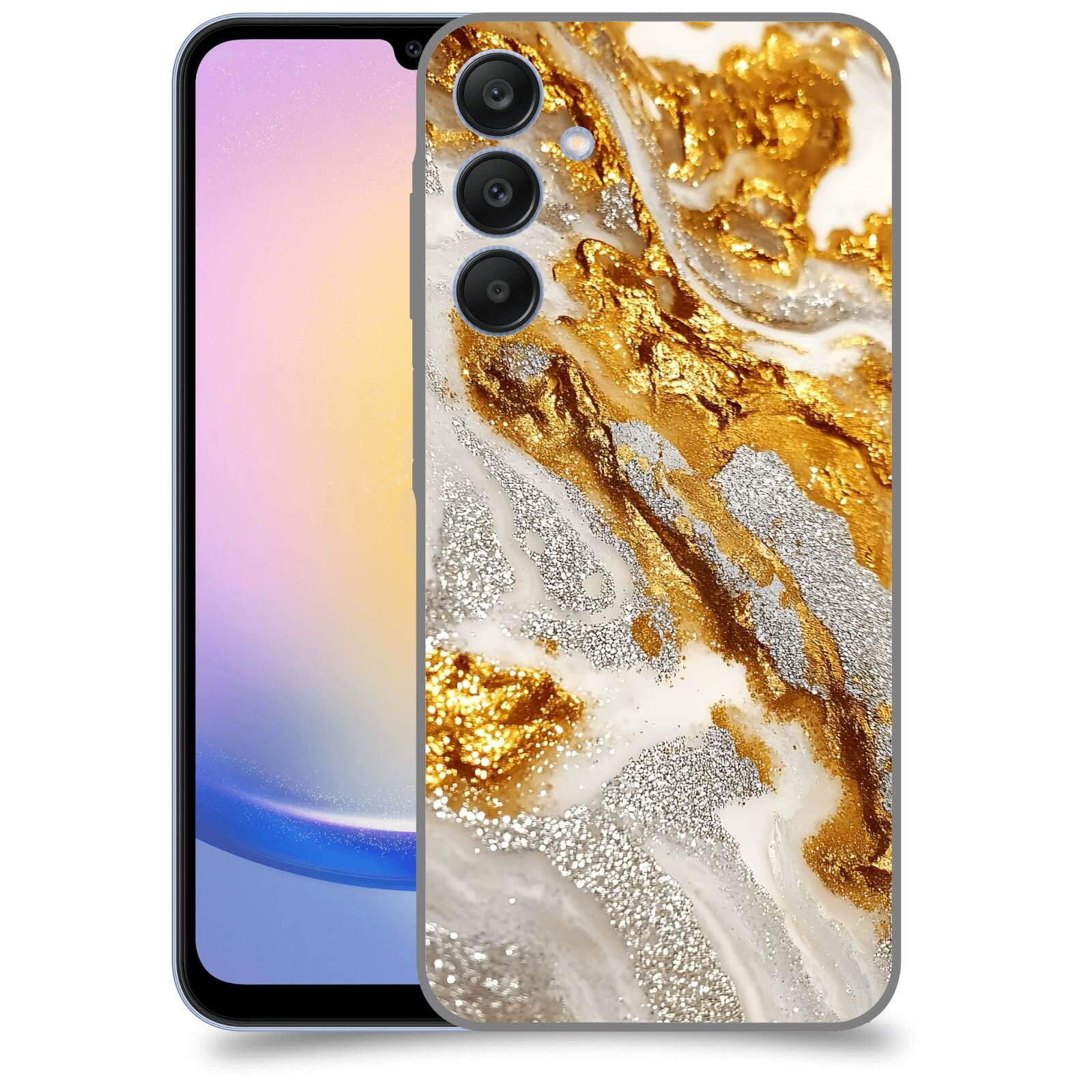 ACOVER Kryt na mobil Samsung Galaxy A25 5G - Liquid Gold II