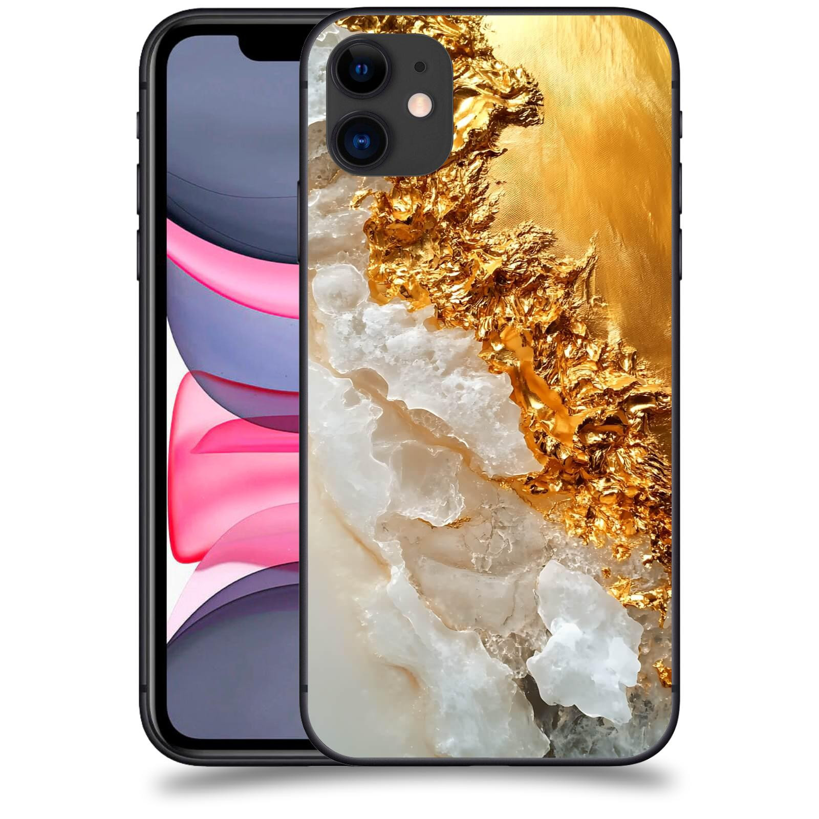 ACOVER Kryt na mobil Apple iPhone 11 - Liquid Gold III
